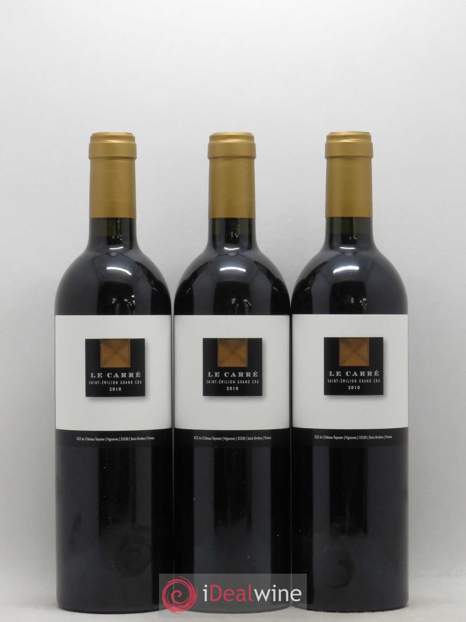 Saint-Émilion Grand Cru Le Carré Château Teyssier 2010 - Posten von 6 Flaschen - 1