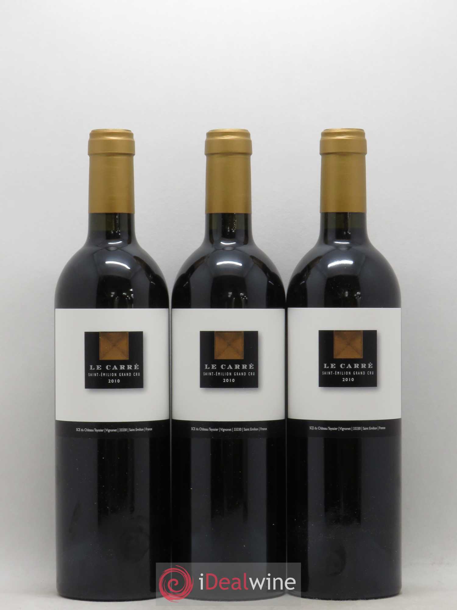 Saint-Émilion Grand Cru Le Carré Château Teyssier 2010 - Posten von 6 Flaschen - 2