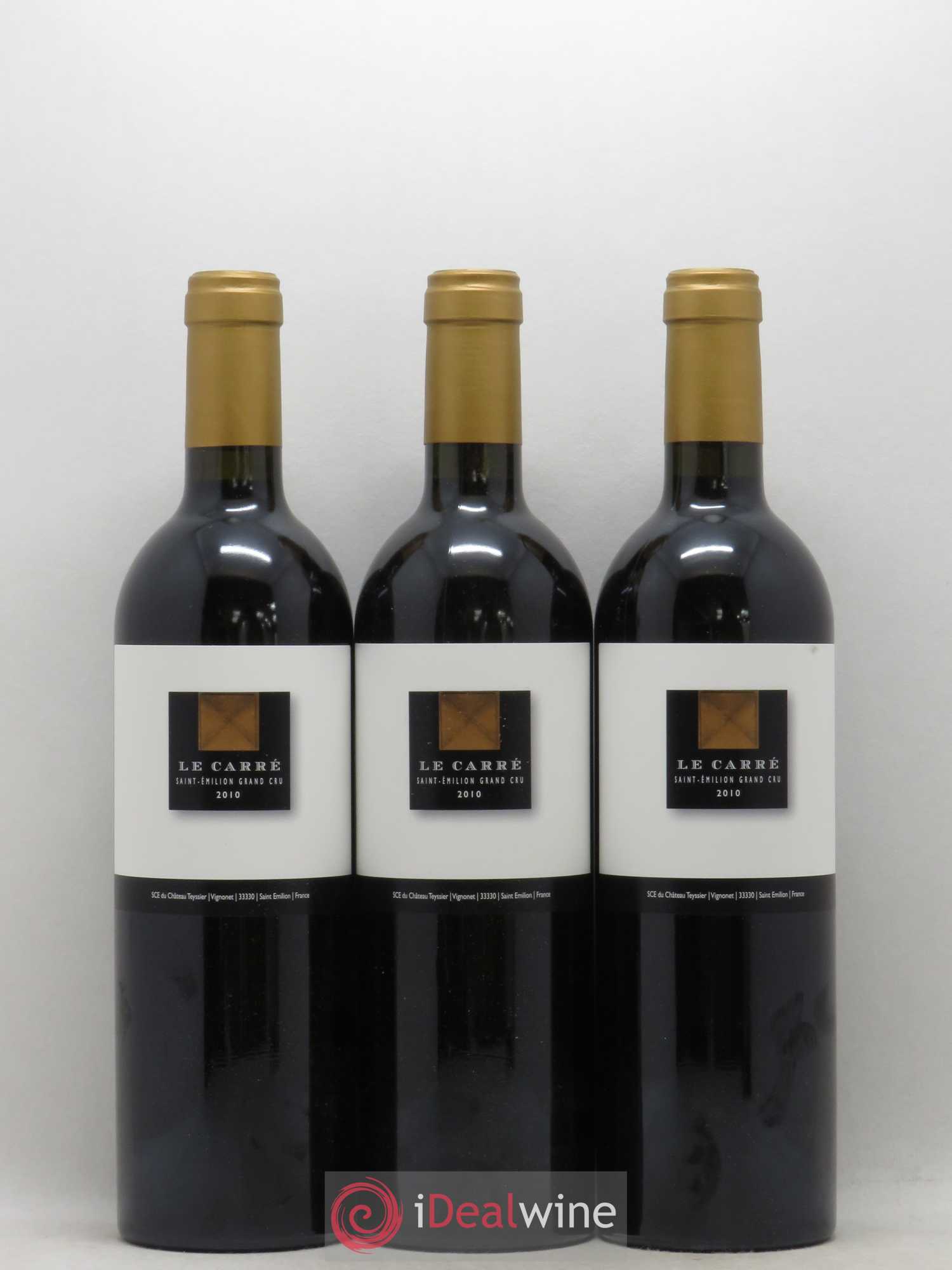 Saint-Émilion Grand Cru Le Carré Château Teyssier 2010 - Posten von 6 Flaschen - 2