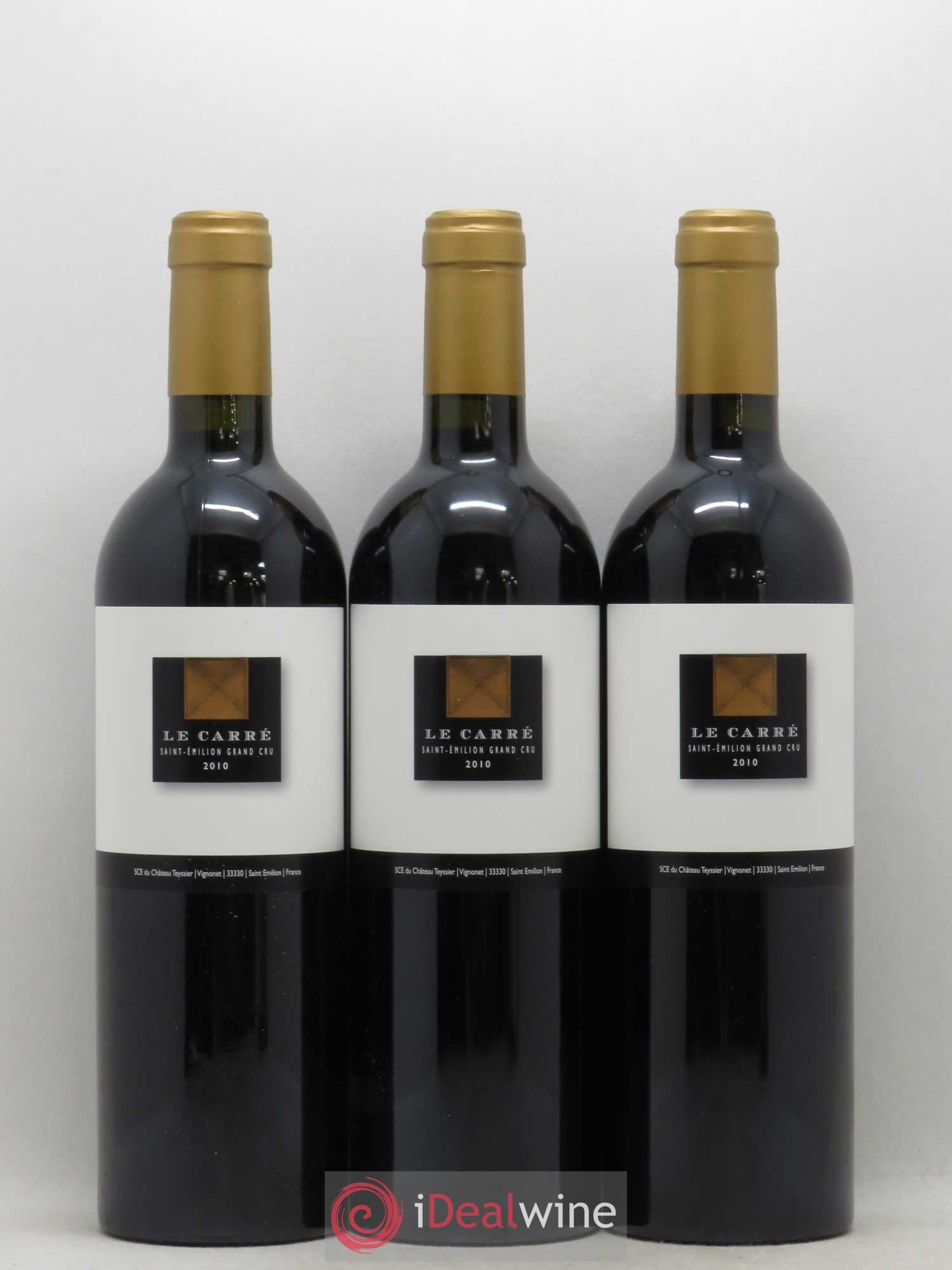 Saint-Émilion Grand Cru Le Carré Château Teyssier 2010 - Posten von 6 Flaschen - 2