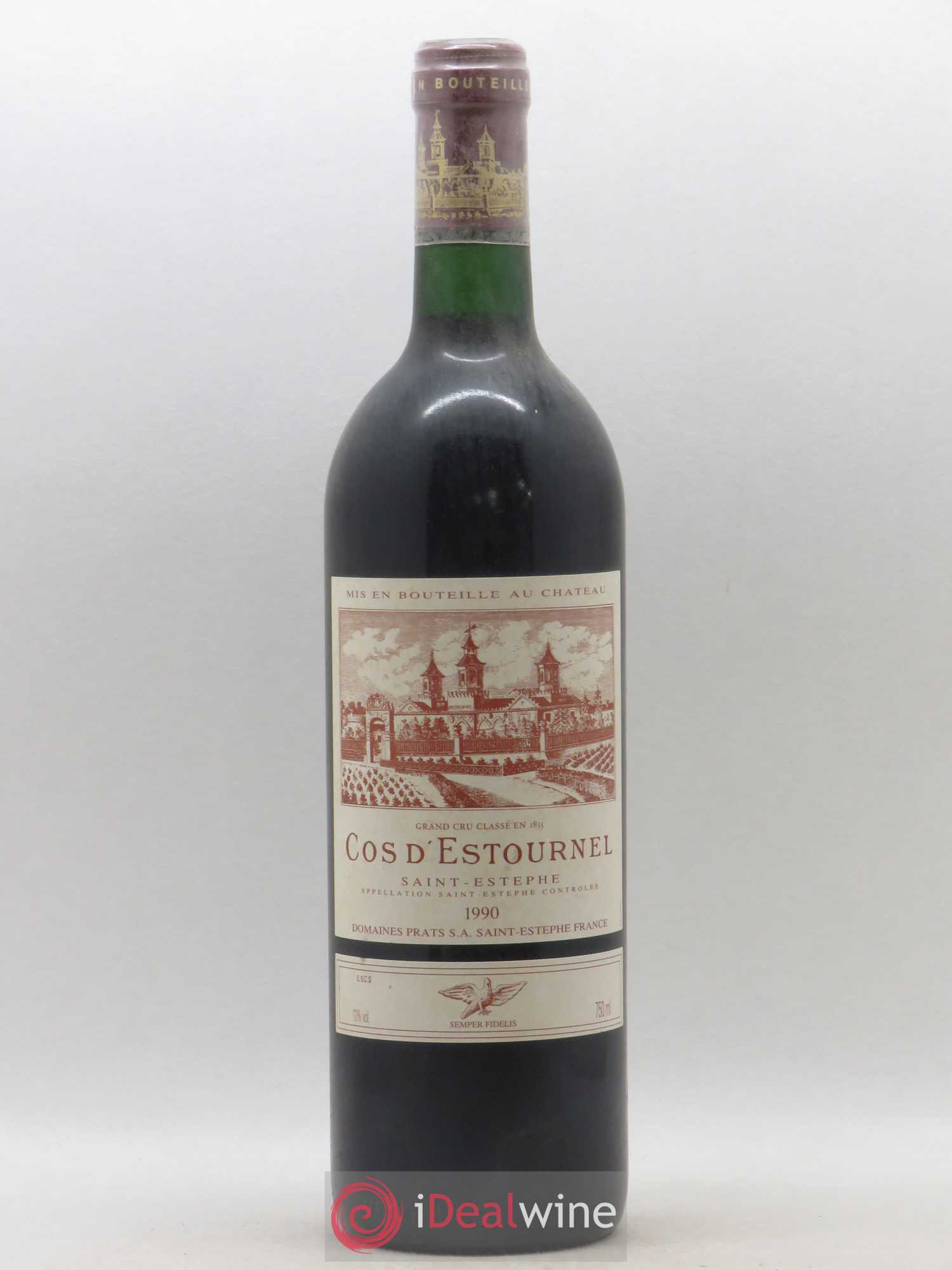 Cos d'Estournel 2ème Grand Cru Classé 1990 - Lot de 1 bouteille - 0