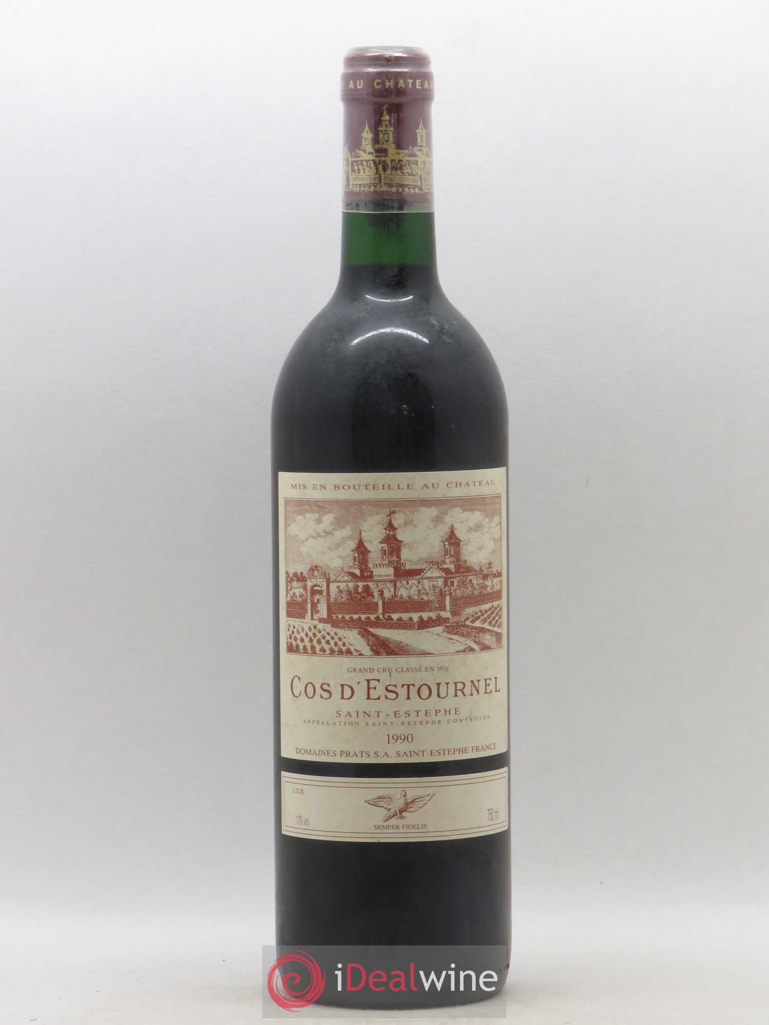 Cos d'Estournel 2ème Grand Cru Classé 1990 - Lot de 1 bouteille - 0