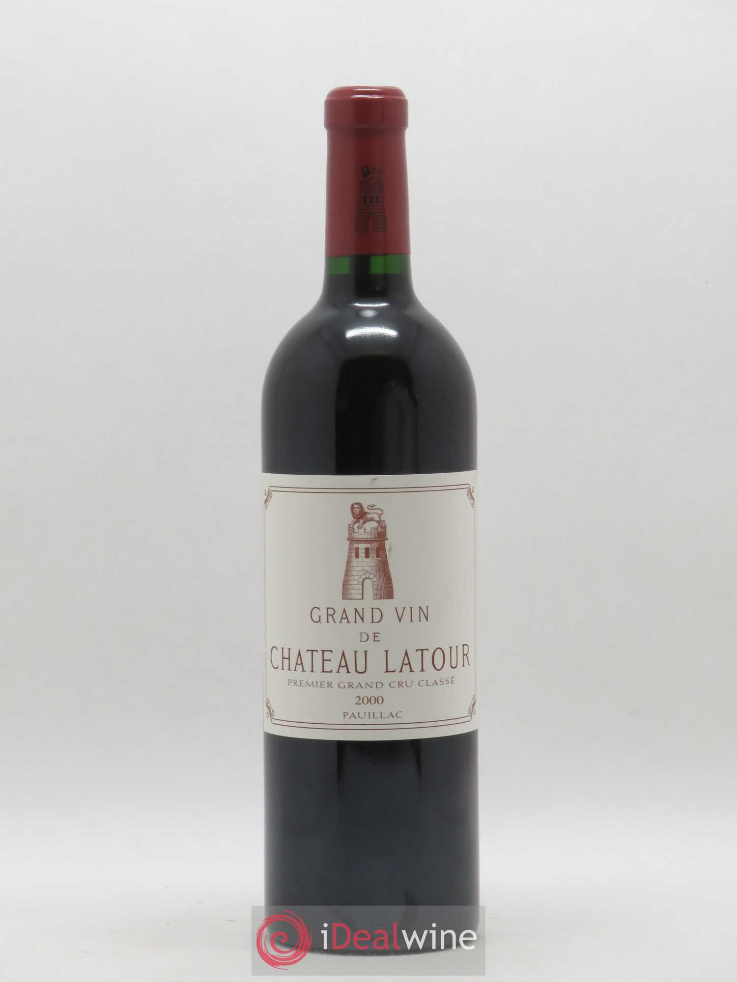 Château Latour 1er Grand Cru Classé 2000 - Lot de 1 bouteille - 0
