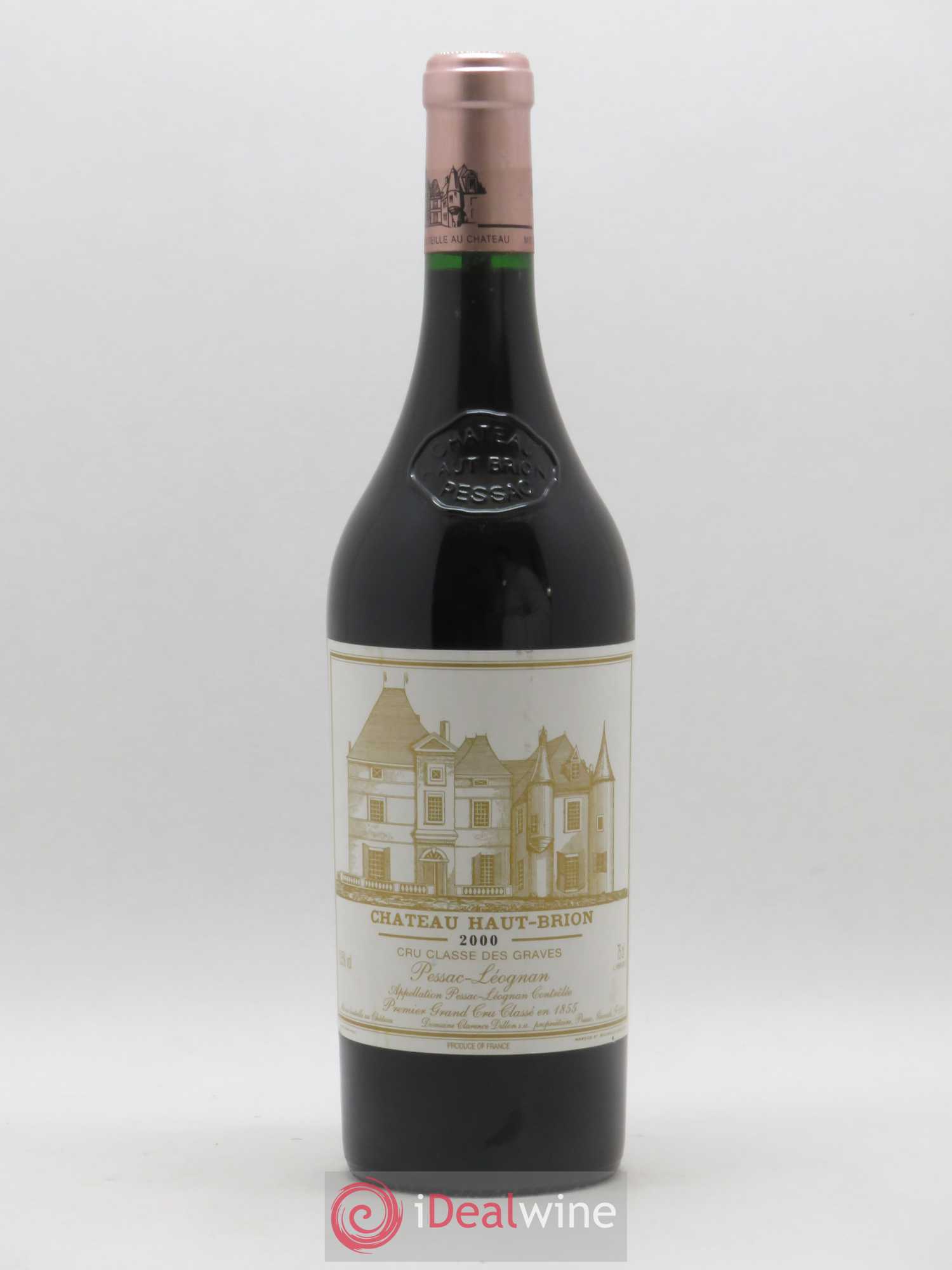 Château Haut Brion 1er Grand Cru Classé 2000 - Lot de 1 bouteille - 0