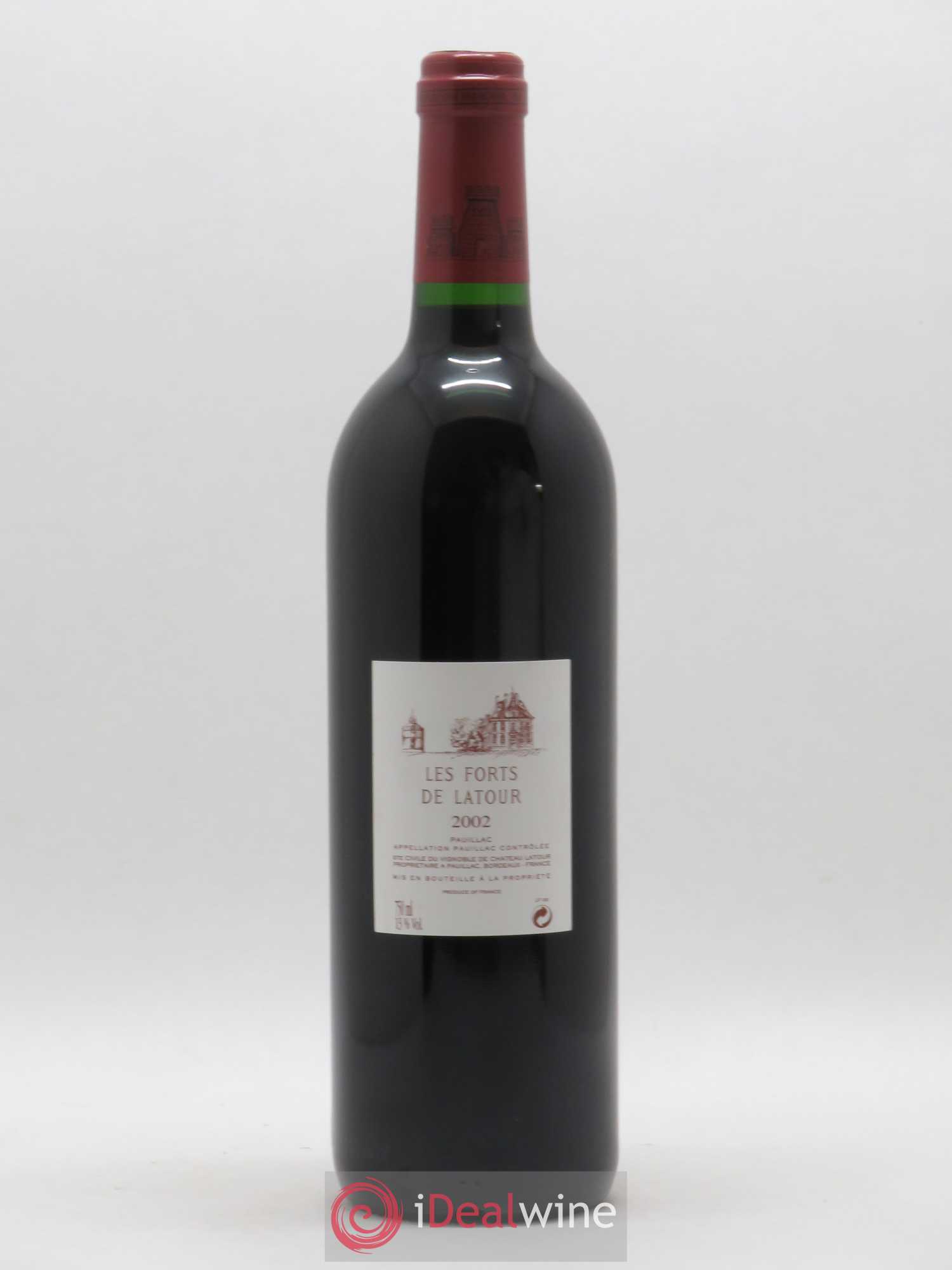 Les Forts de Latour Second Vin 2002 - Lot de 1 bouteille - 1