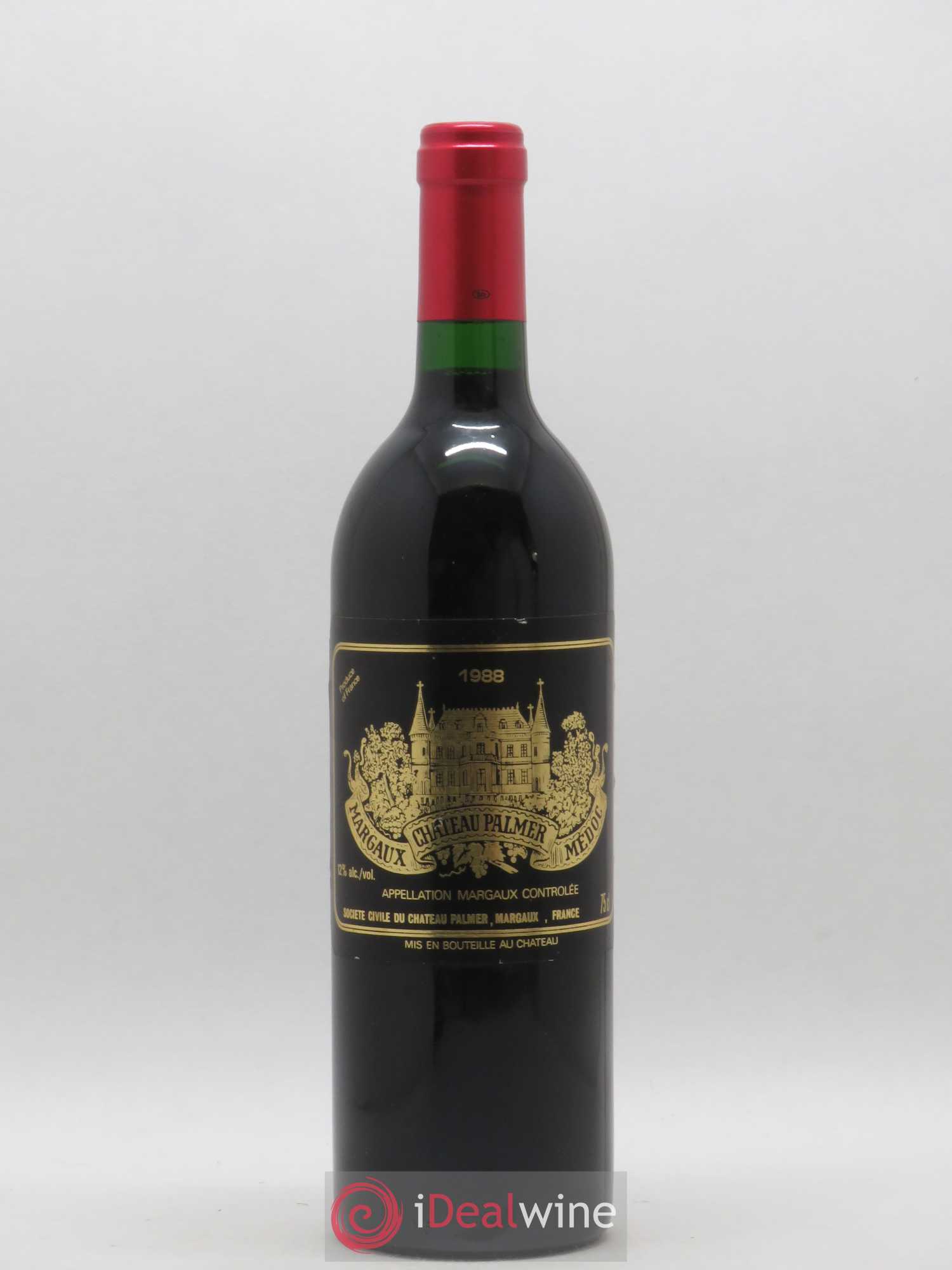 Château Palmer 3ème Grand Cru Classé 1988 - Lot de 1 bouteille - 0