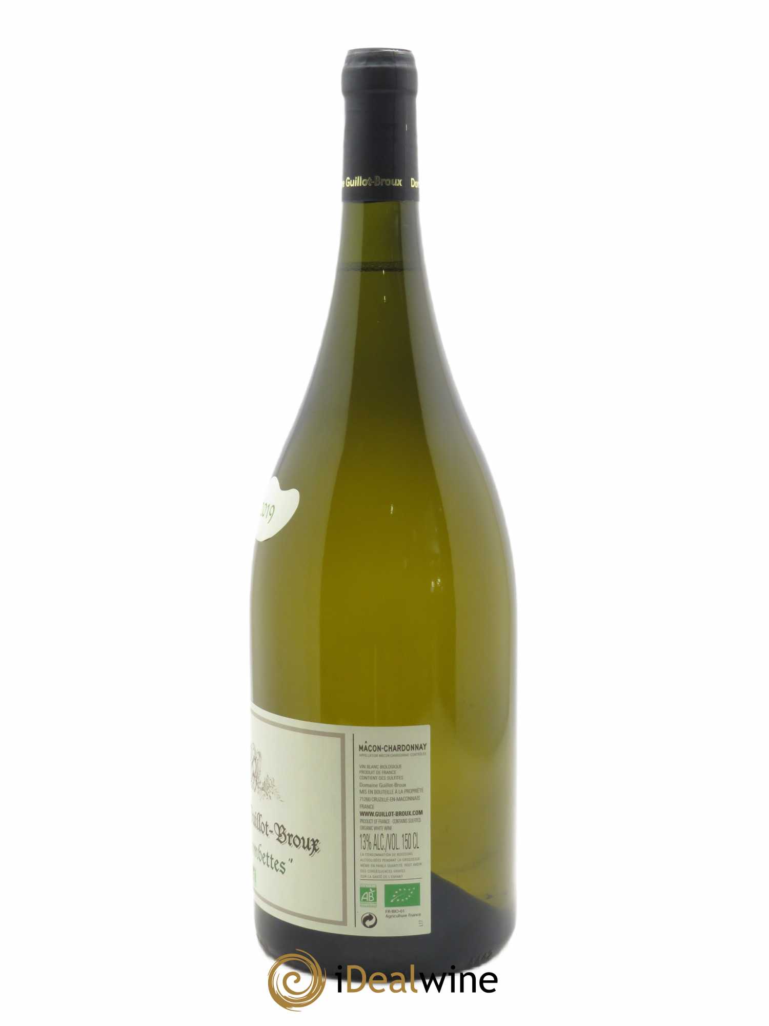 Mâcon Les Combettes Guillot-Broux (Domaine) 2019 - Lot de 1 magnum - 1