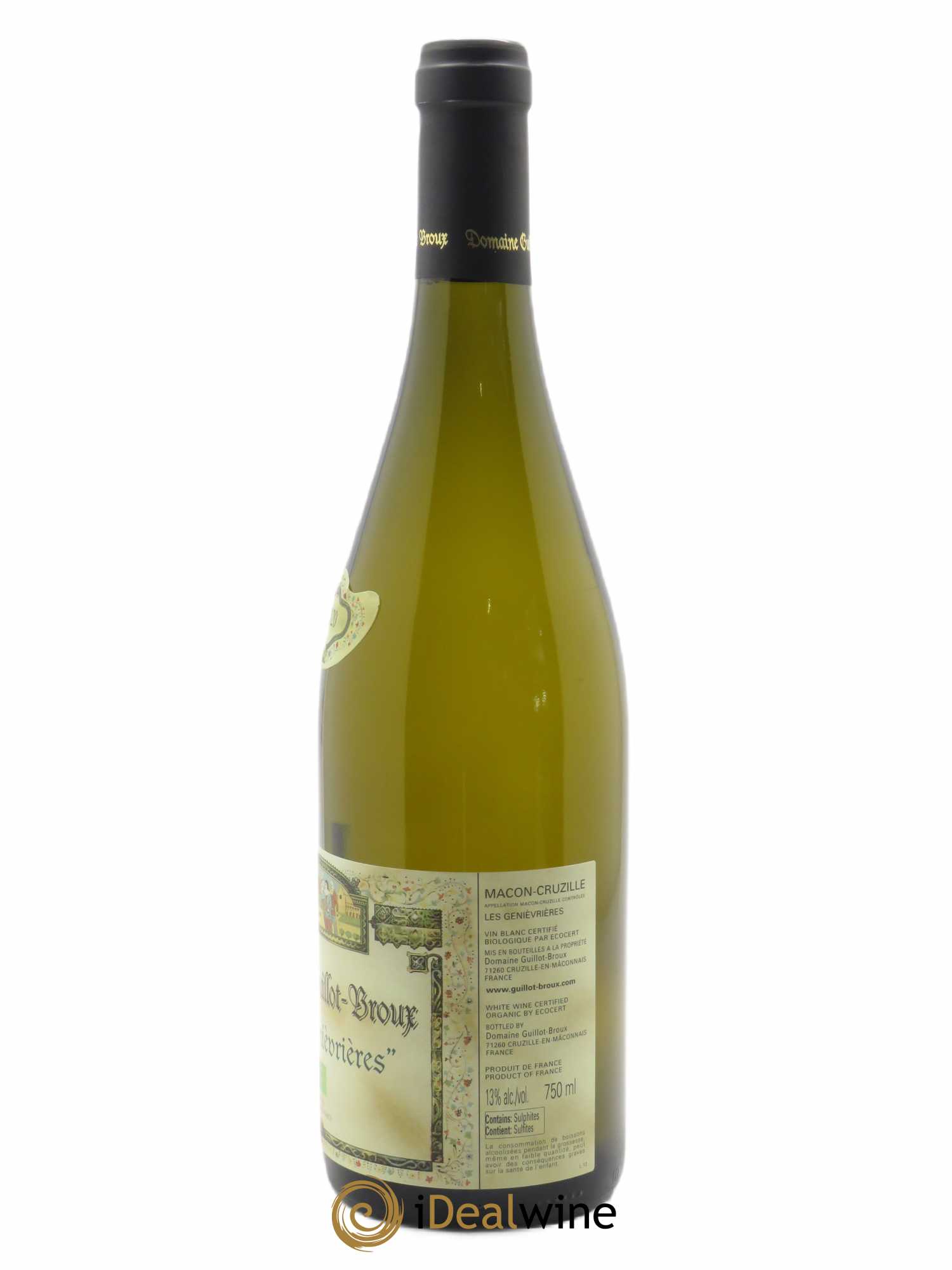 Mâcon-Cruzille Les Genievrières Guillot-Broux (Domaine) 2020 - Lot de 1 bouteille - 1