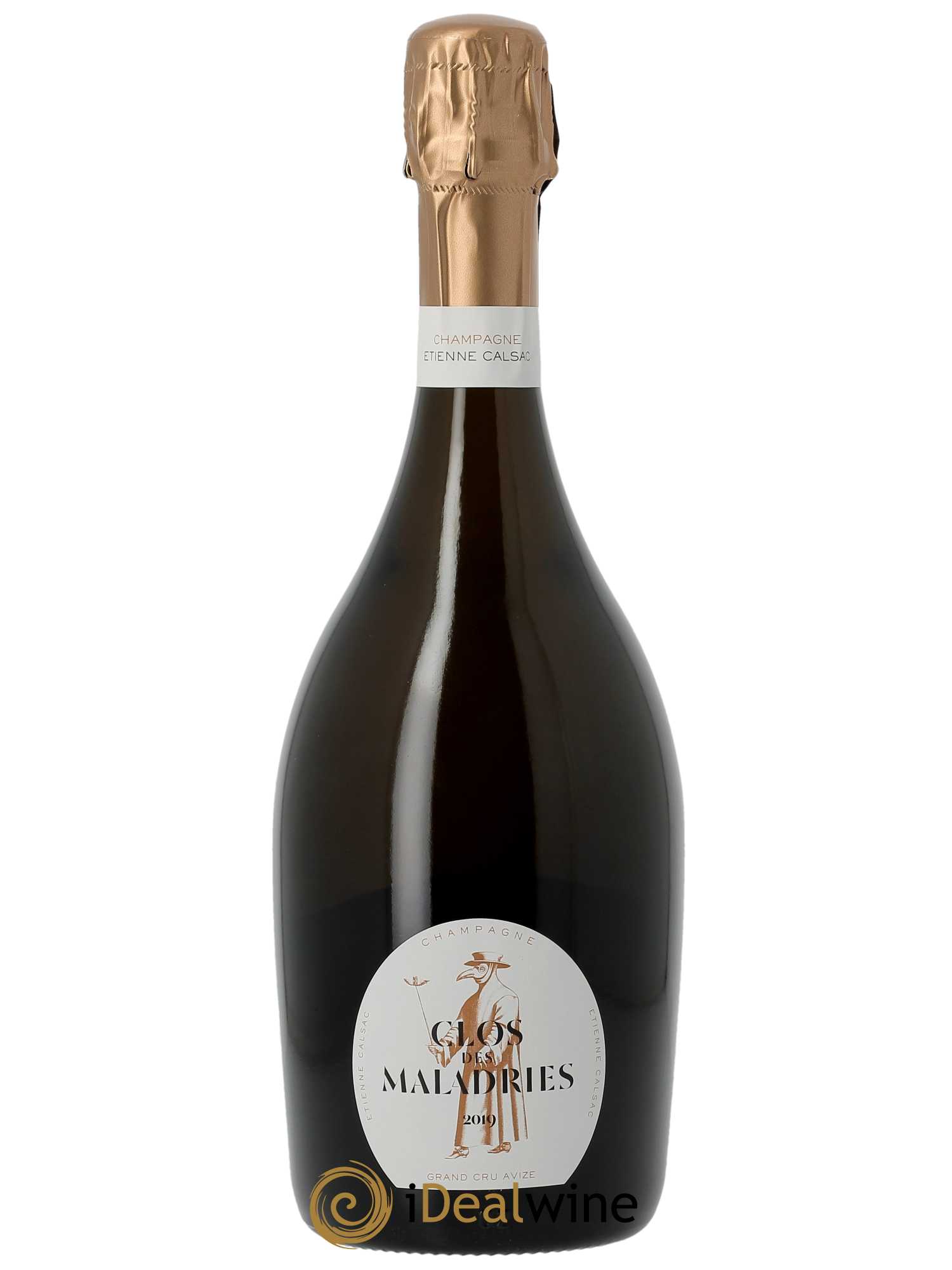 Clos des Maladries Grand Cru Extra-Brut Etienne Calsac 2019 - Lot de 1 bouteille - 0