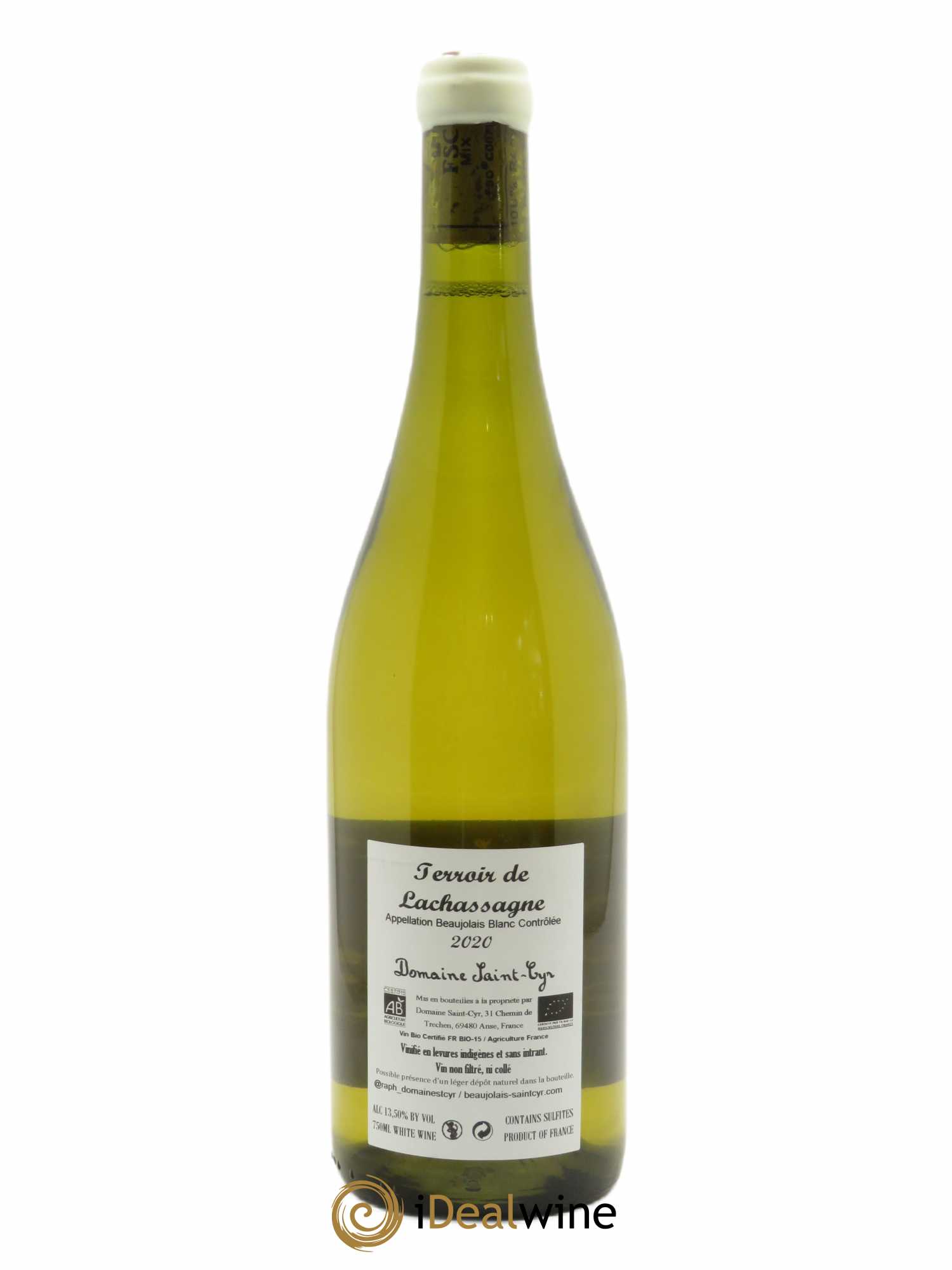 Beaujolais Terroir De Lachassagne Domaine Saint-Cyr 2020 - Lot de 1 bouteille - 1