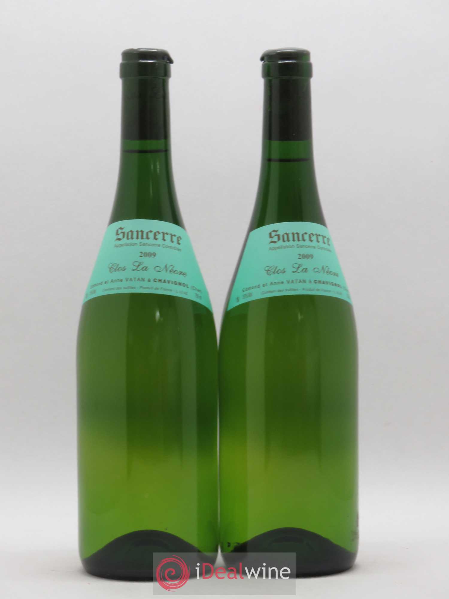 Sancerre Clos la Neore Edmond Vatan 2009 - Lot de 2 bouteilles - 0