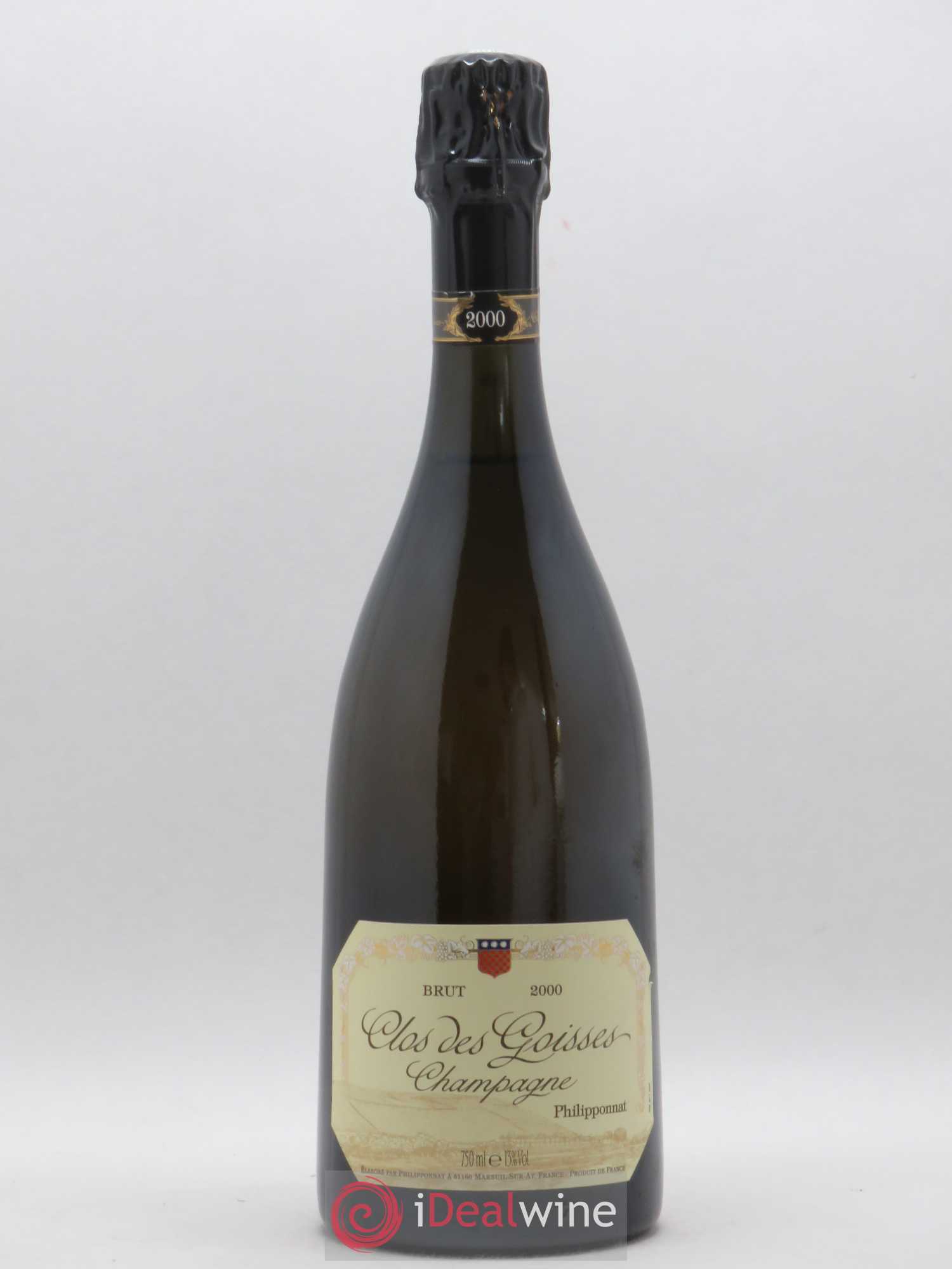Clos des Goisses Philipponnat 2000 - Lot de 1 bouteille - 0