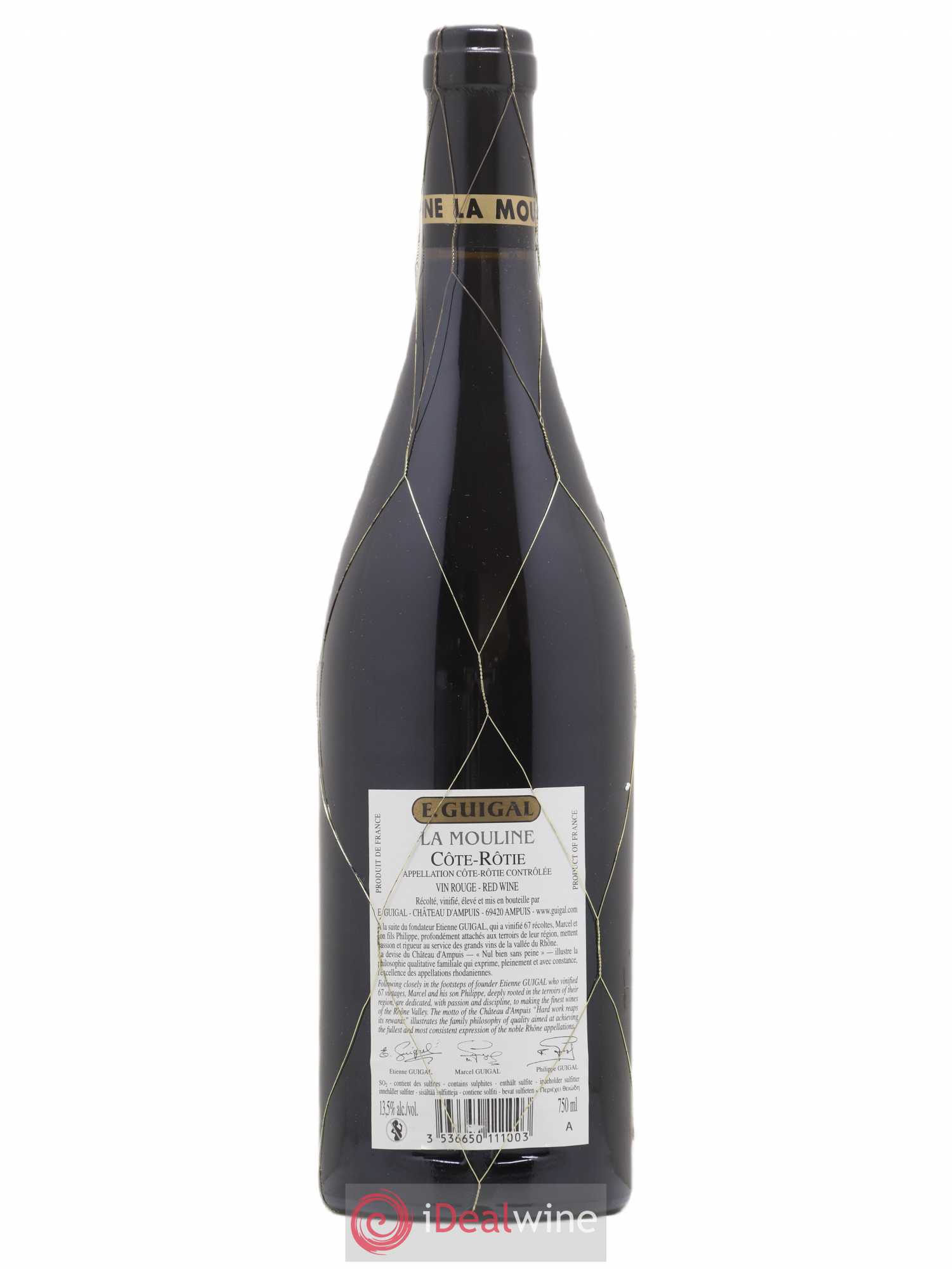Côte-Rôtie La Mouline Guigal 2006 - Lot de 1 bouteille - 1