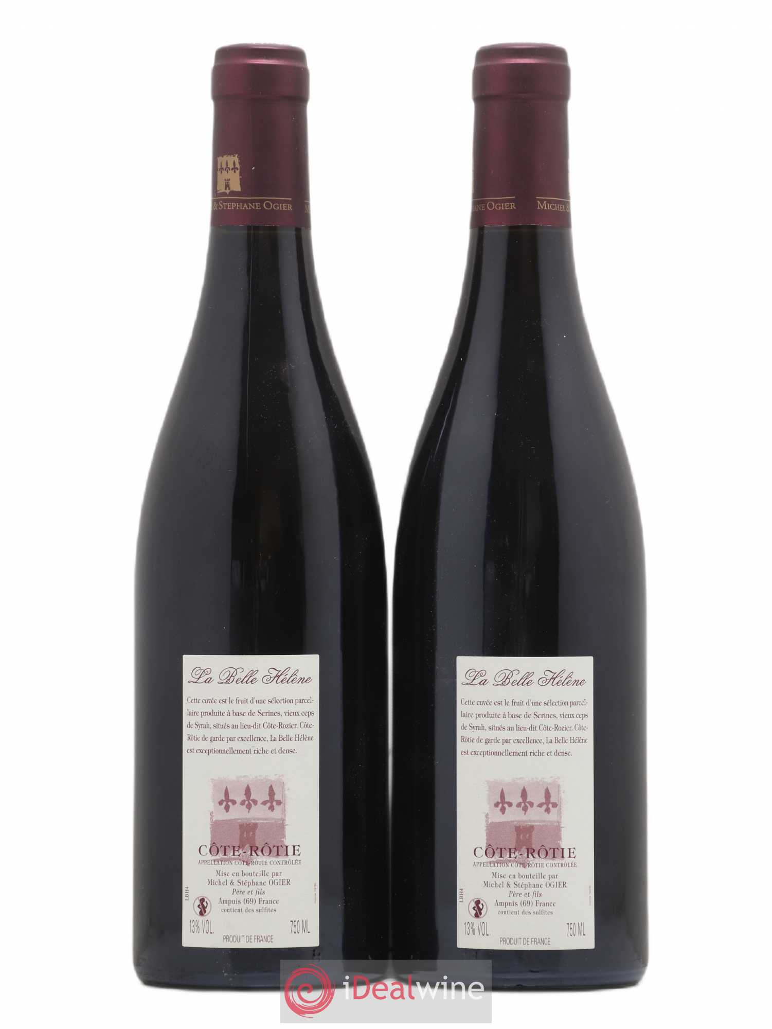 Côte-Rôtie La Belle Hélène Stéphane Ogier 2006 - Lot de 2 bouteilles - 1