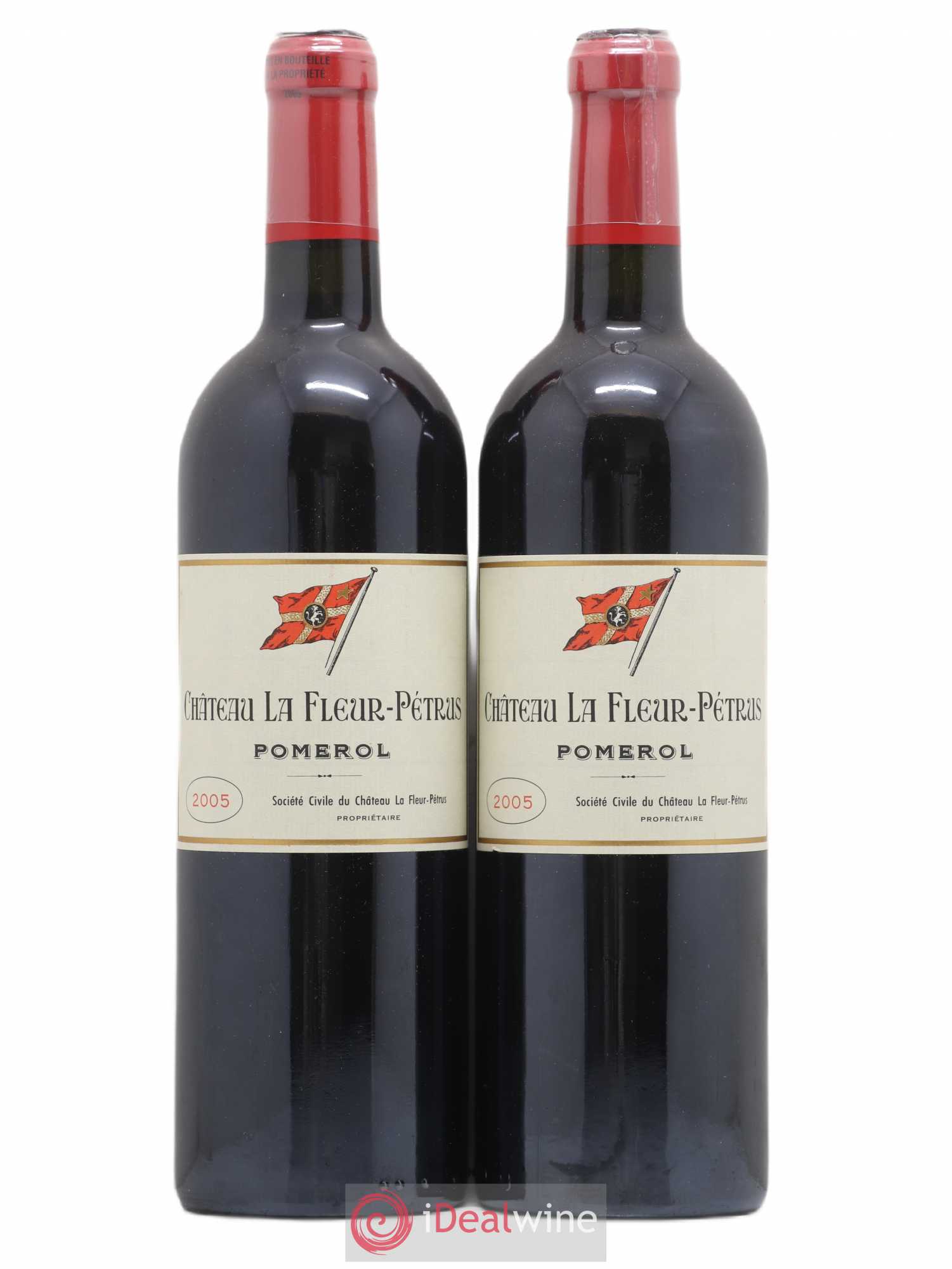 Château la Fleur Petrus 2005 - Lot de 2 bouteilles - 0