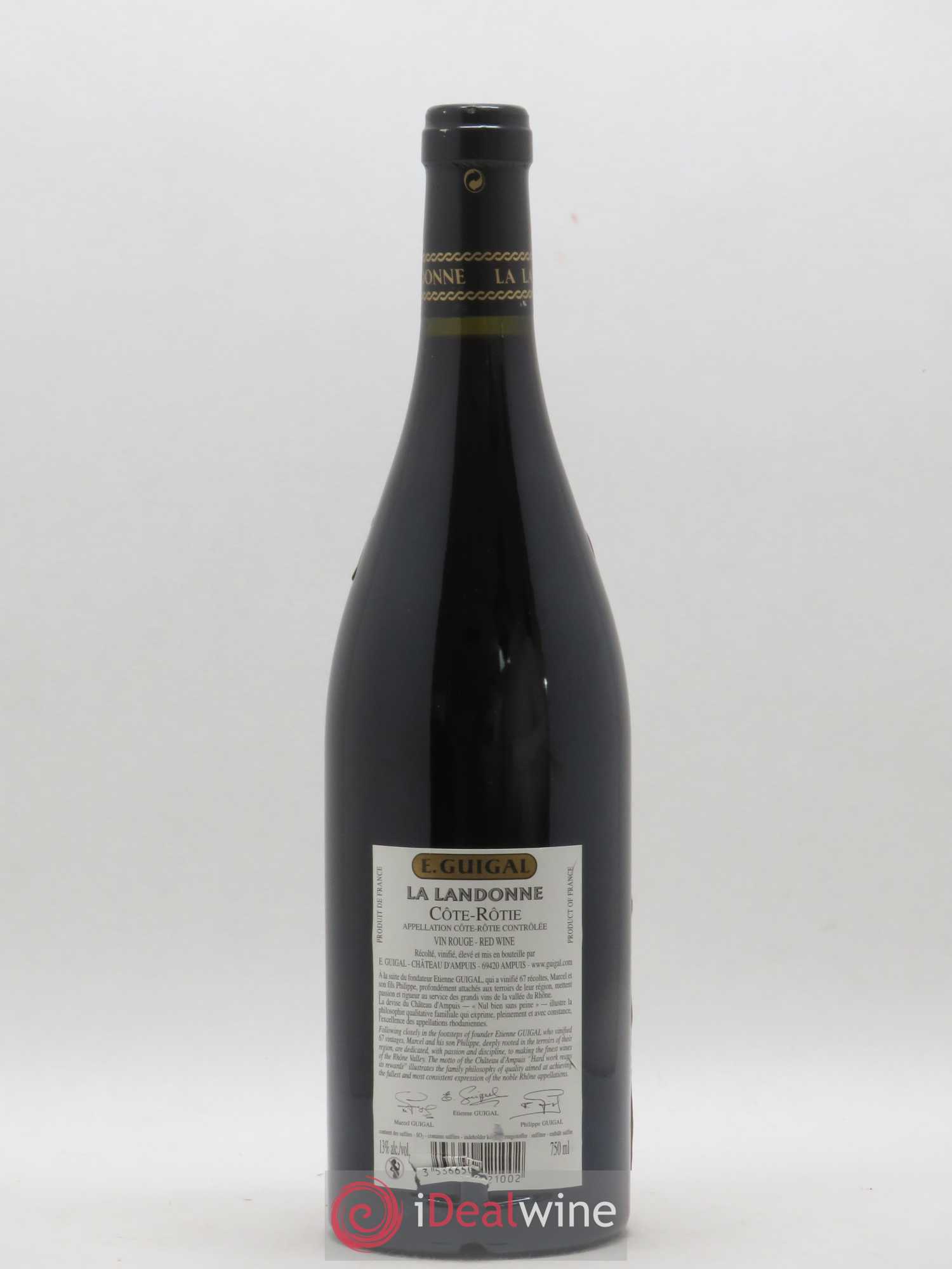 Côte-Rôtie La Landonne Guigal 2004 - Lot de 1 bouteille - 1