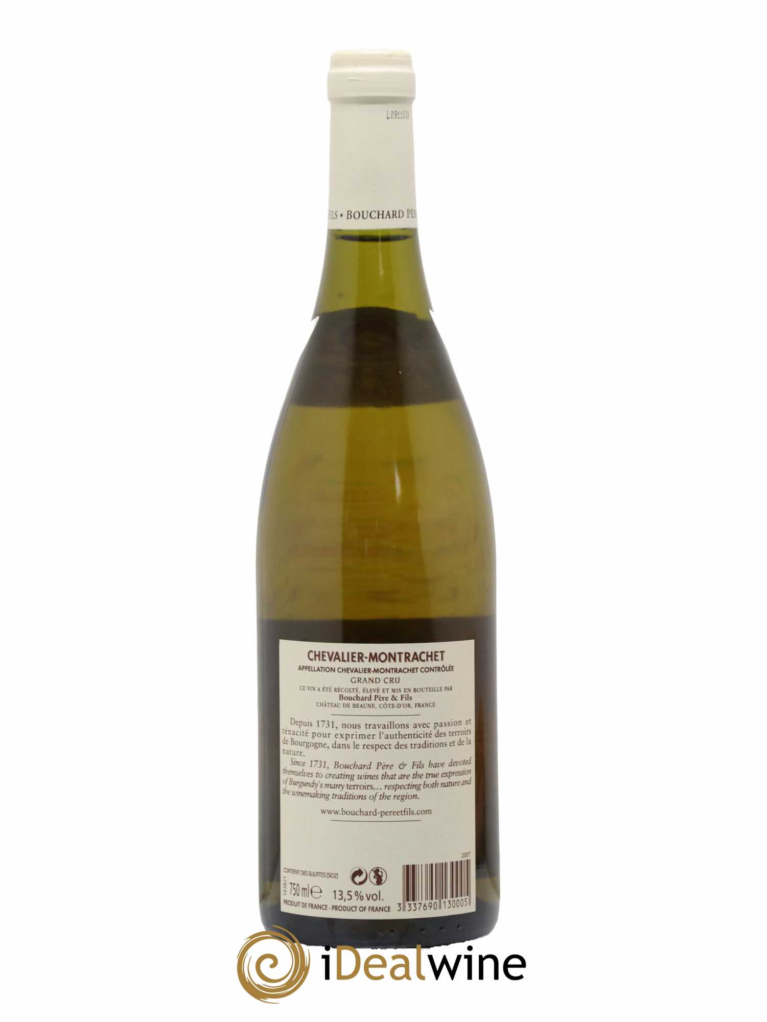 Chevalier-Montrachet Grand Cru Bouchard Père & Fils 2007 - Lot de 1 bouteille - 1
