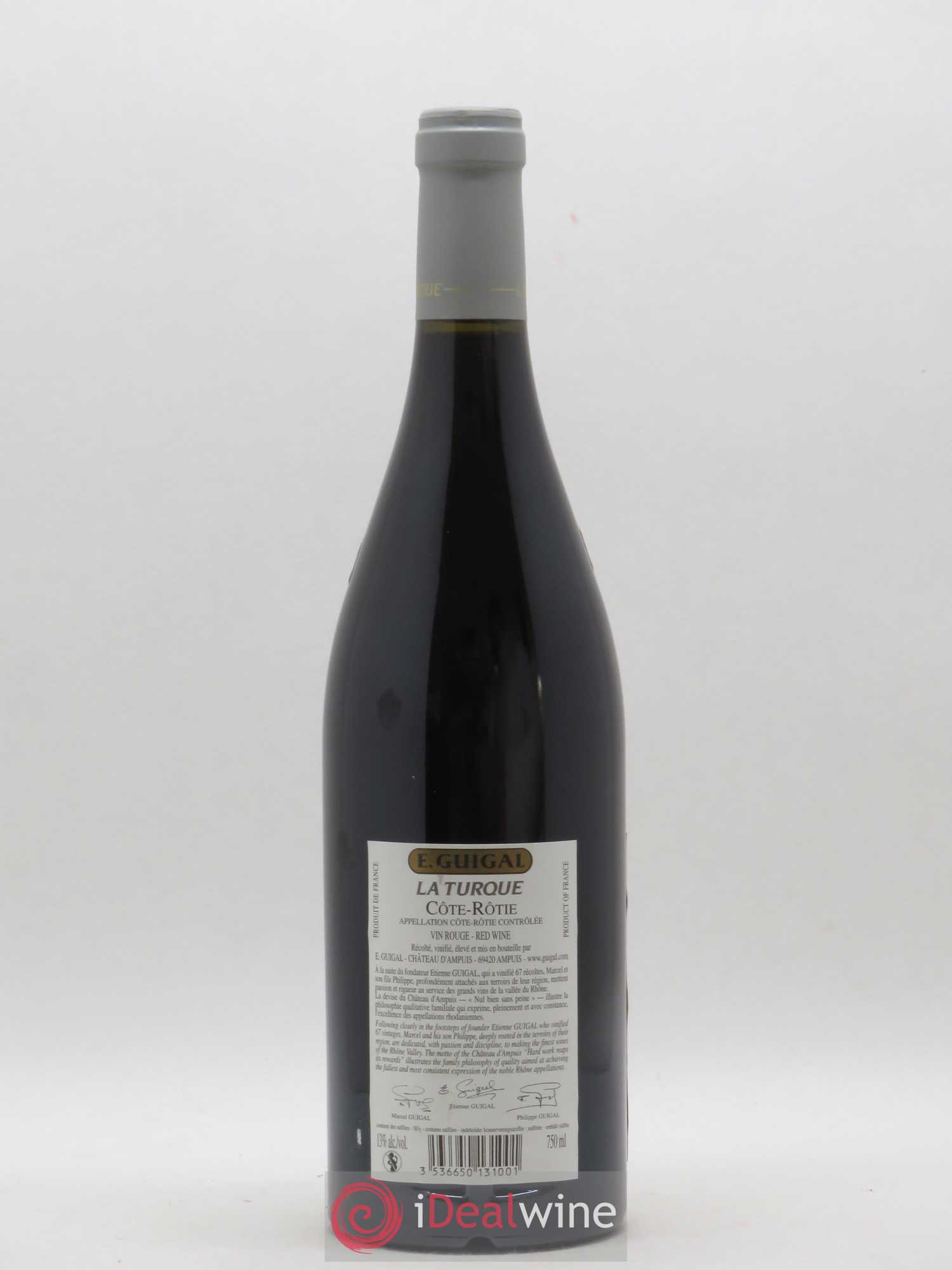 Côte-Rôtie La Turque Guigal 2004 - Lot de 1 bouteille - 1