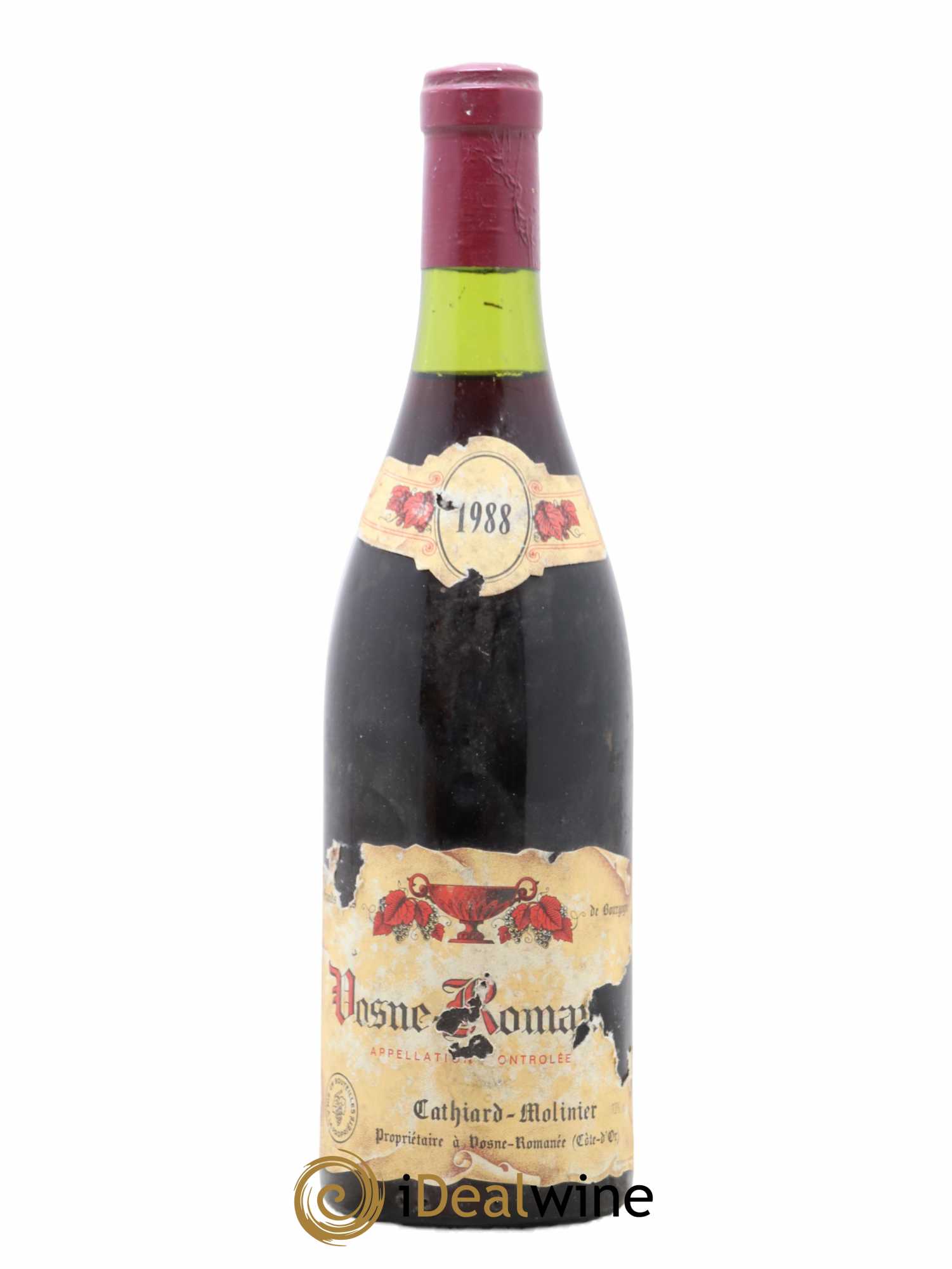 Vosne-Romanée Domaine Cathiard Molinier 1988 - Posten von 1 Flasche - 0
