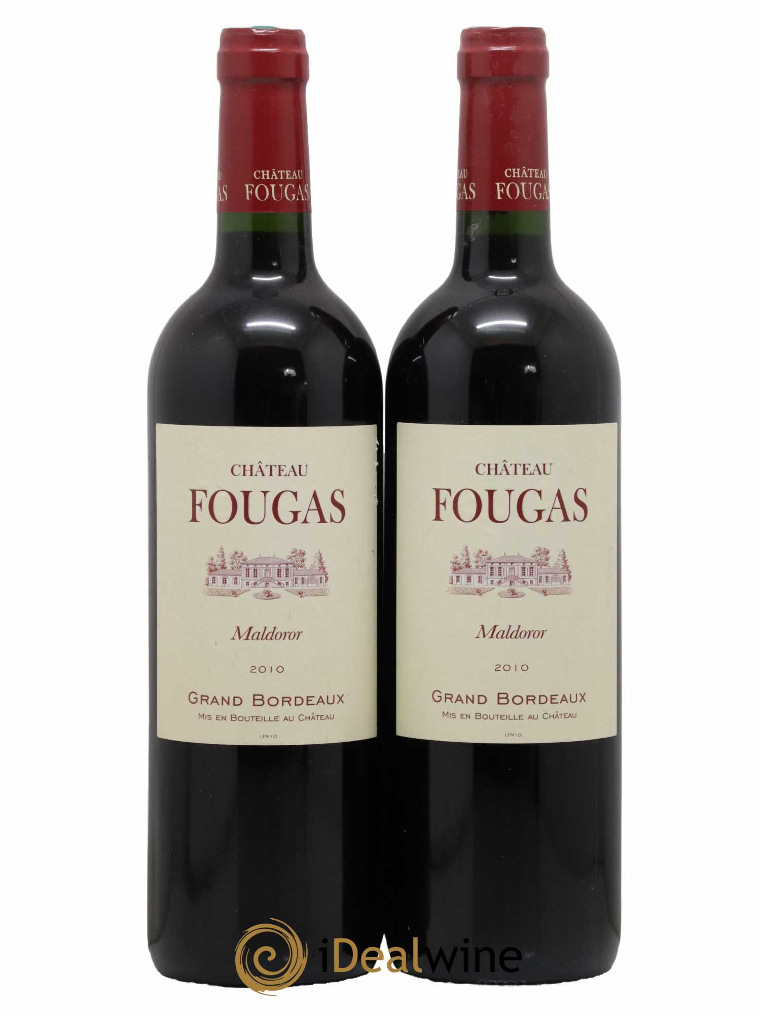 Château Fougas Maldoror 2010 - Lot of 2 bottles - 0