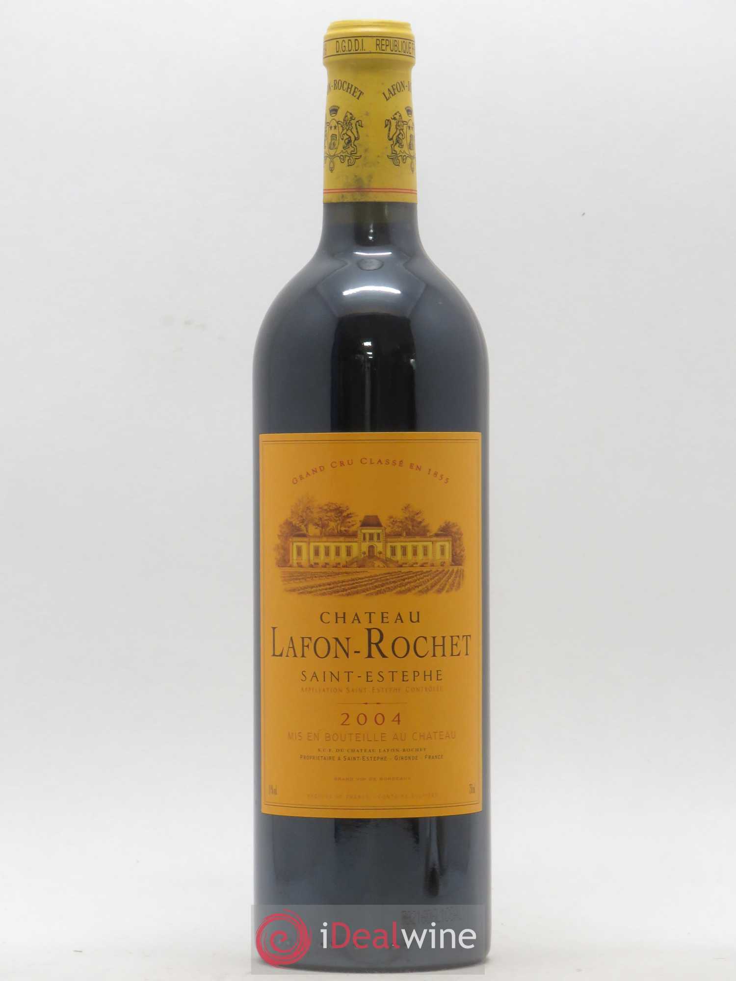 Château Lafon Rochet 4ème Grand Cru Classé 2004 - Lot de 1 bouteille - 0