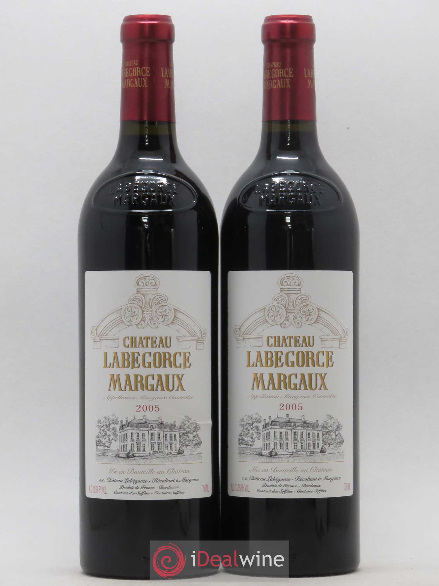 Château Labegorce Cru Bourgeois 2005 - Lot de 2 bouteilles - 0