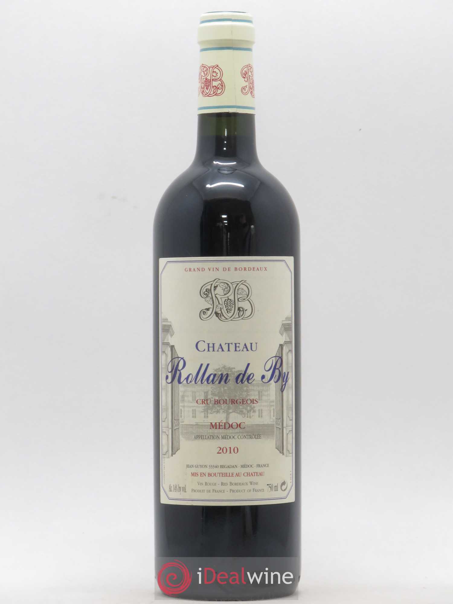 Château Rollan de By Cru Bourgeois 2010 - Lot de 1 bouteille - 0