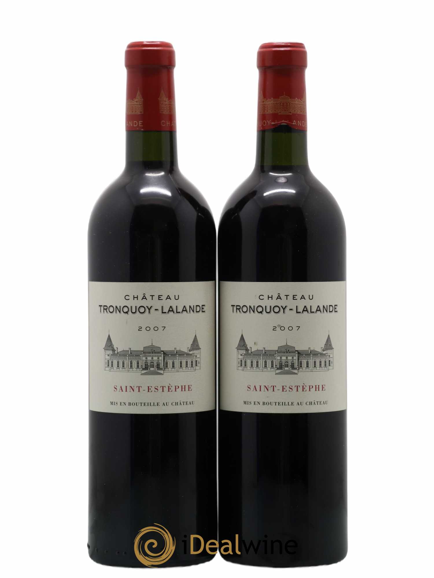 Château Tronquoy Lalande 2007 - Lot de 2 bouteilles - 0