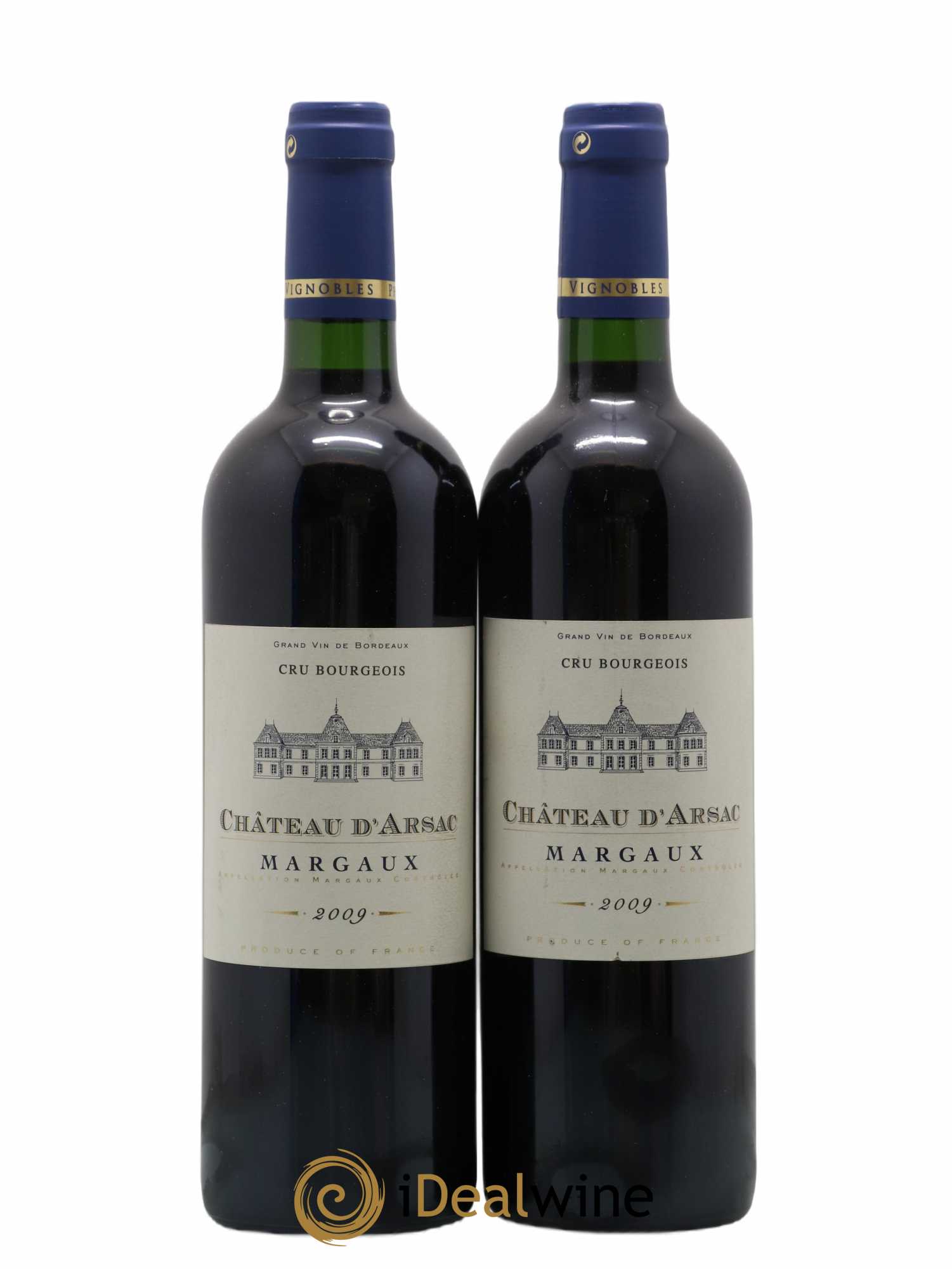 Château d' Arsac Cru Bourgeois 2009 - Lot de 2 bouteilles - 0