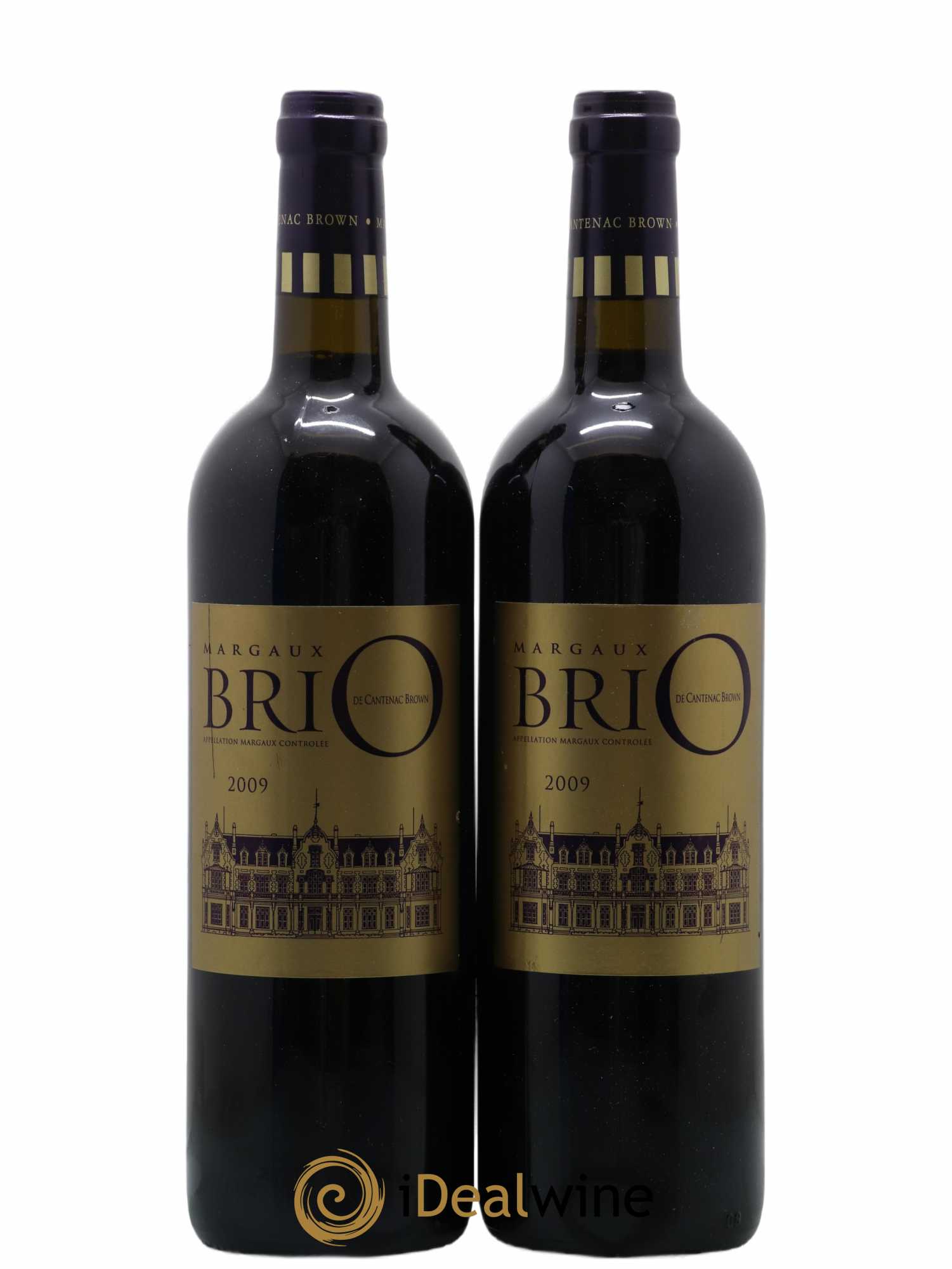 Brio de Cantenac Brown (senza prezzo di riserva) 2009 - Lotto di 2 bottiglie - 0