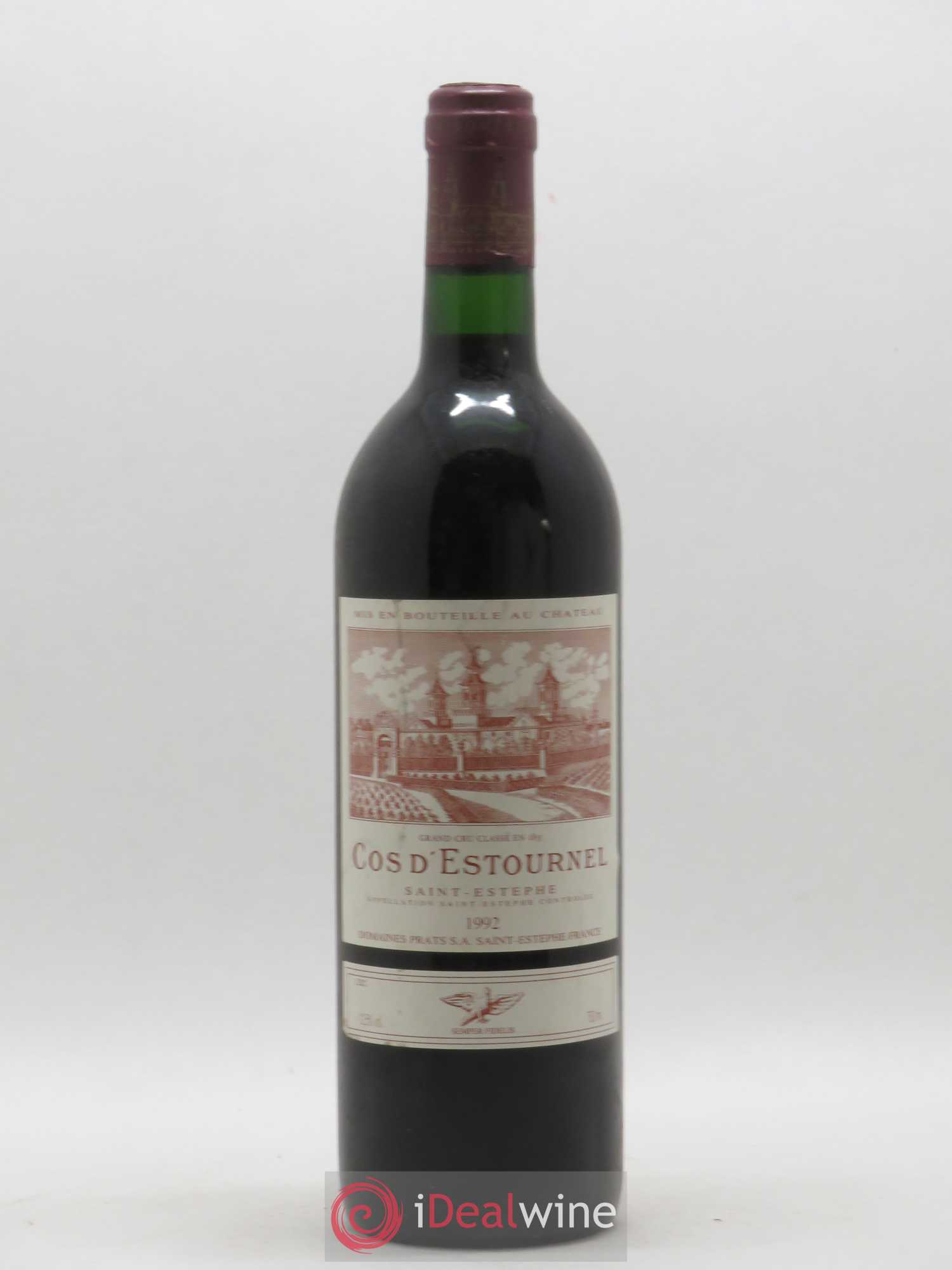 Cos d'Estournel 2ème Grand Cru Classé 1992 - Lot de 1 bouteille - 0