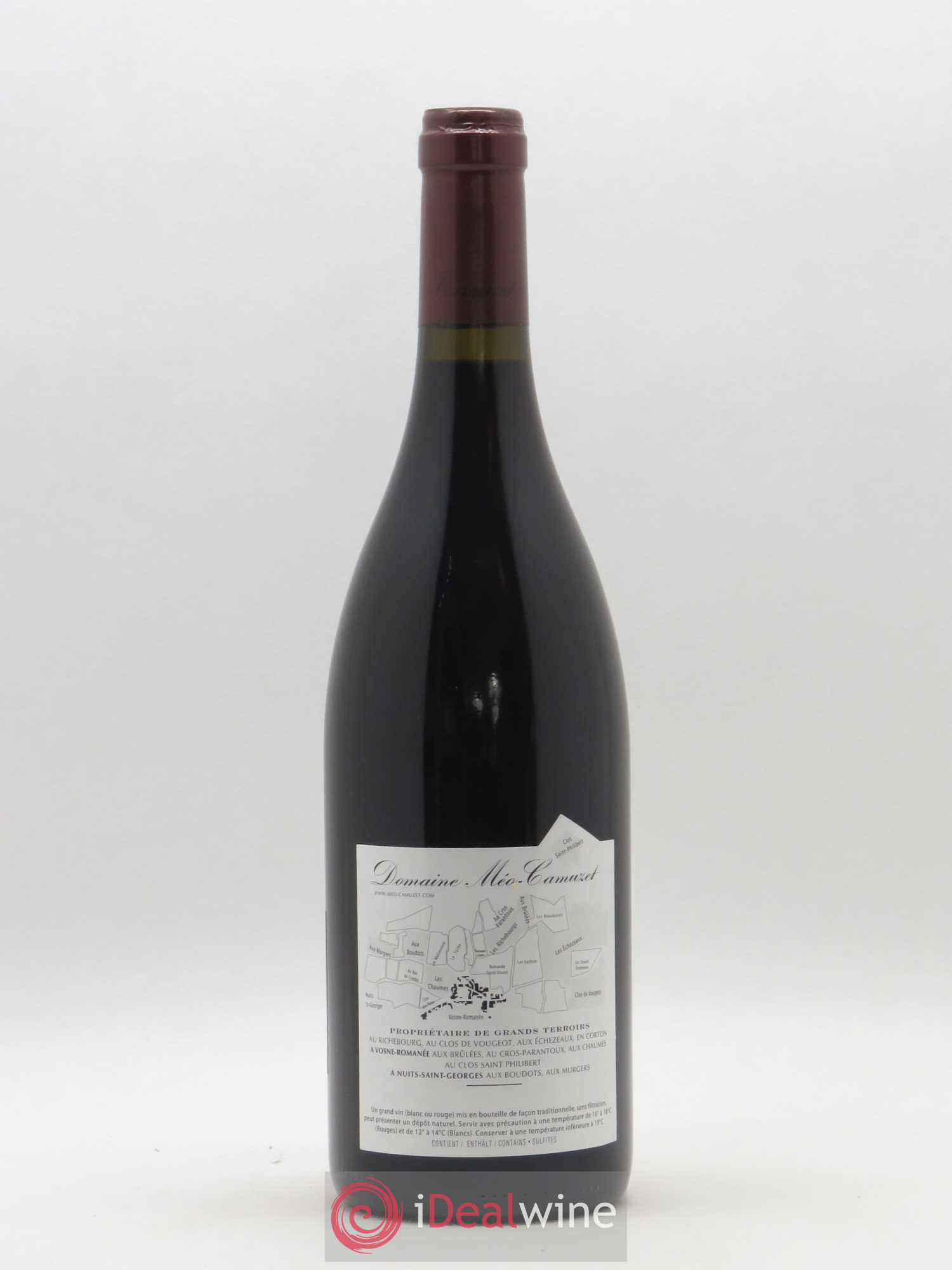 Corton Grand Cru Clos Rognet Méo-Camuzet (Domaine) 2015 - Lot de 1 bouteille - 1