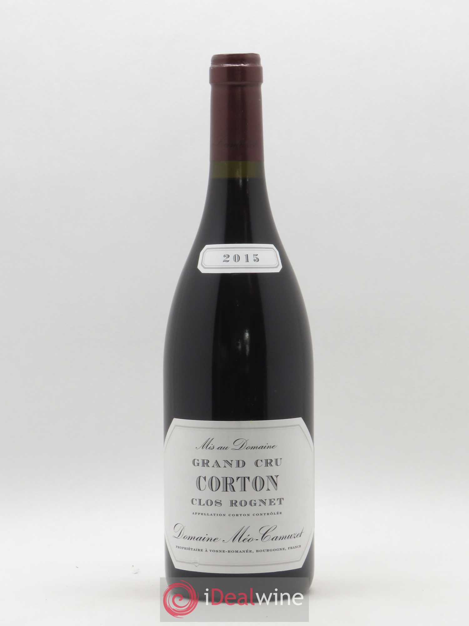 Corton Grand Cru Clos Rognet Méo-Camuzet (Domaine) 2015 - Lot de 1 bouteille - 0