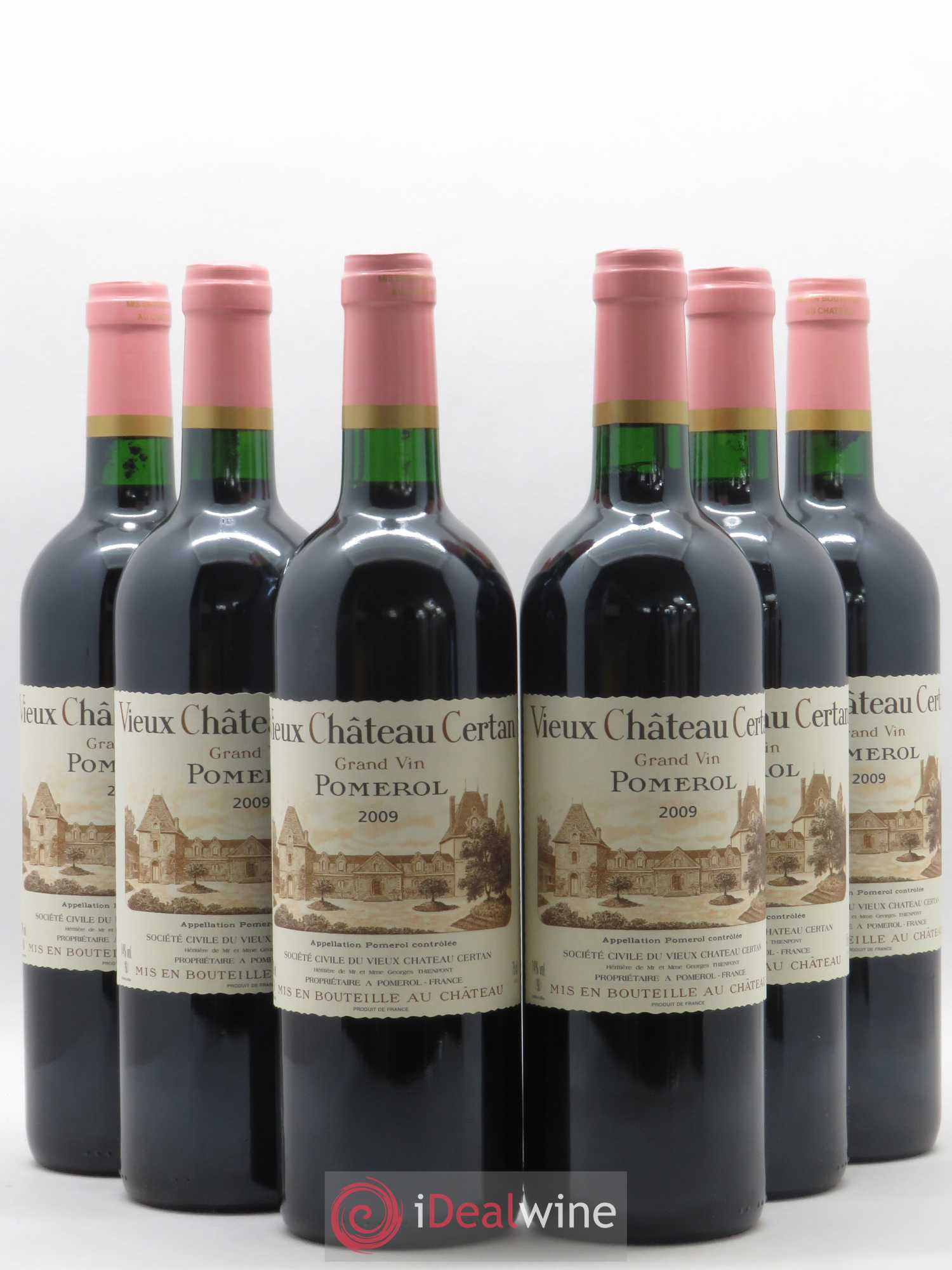Vieux Château Certan 2009 - Lot de 6 bouteilles - 0