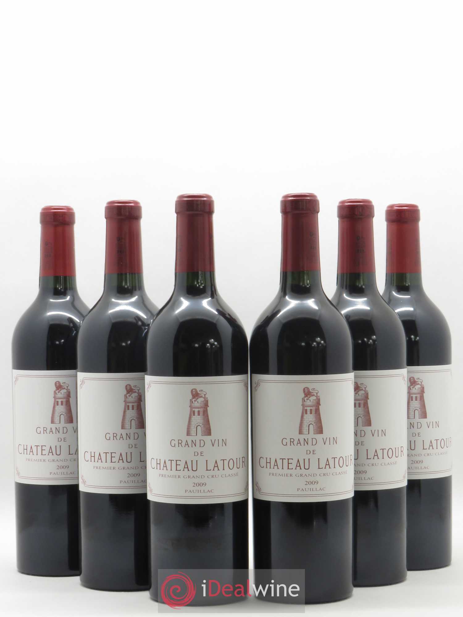 Château Latour 1er Grand Cru Classé 2009 - Lot de 6 bouteilles - 0