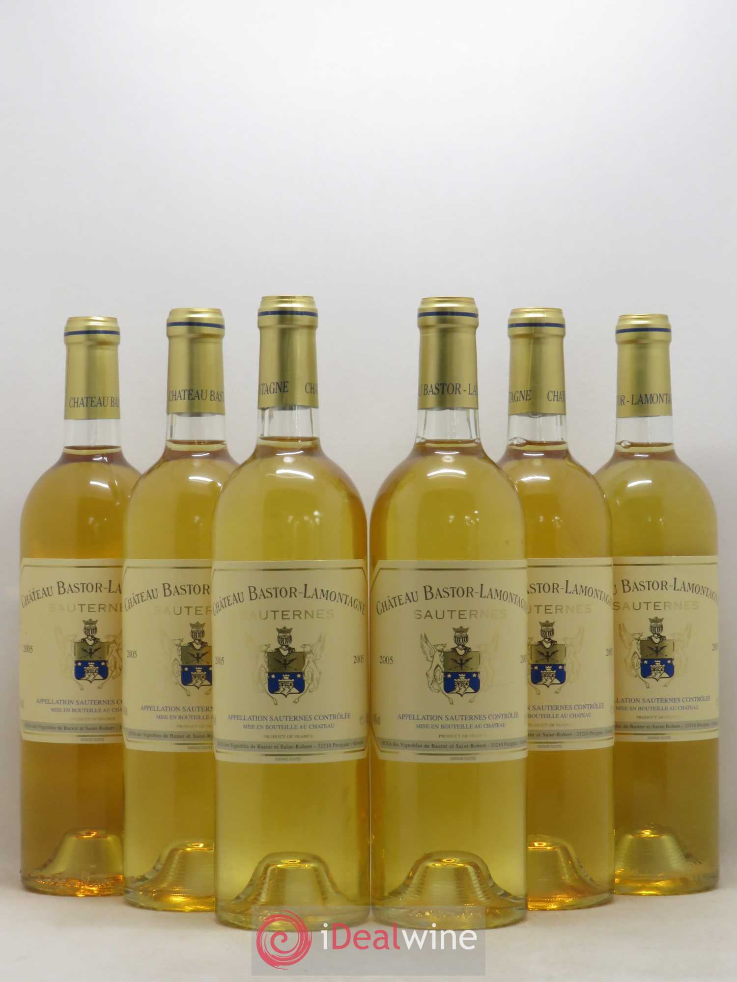 Château Bastor Lamontagne 2005 - Lotto di 6 bottiglie - 0