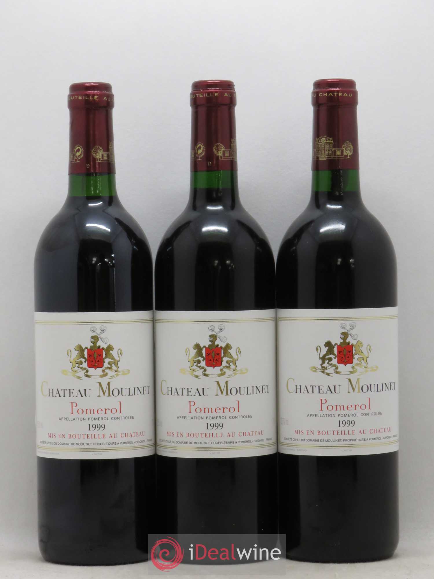 Château Moulinet 1999 - Lot de 6 bouteilles - 1