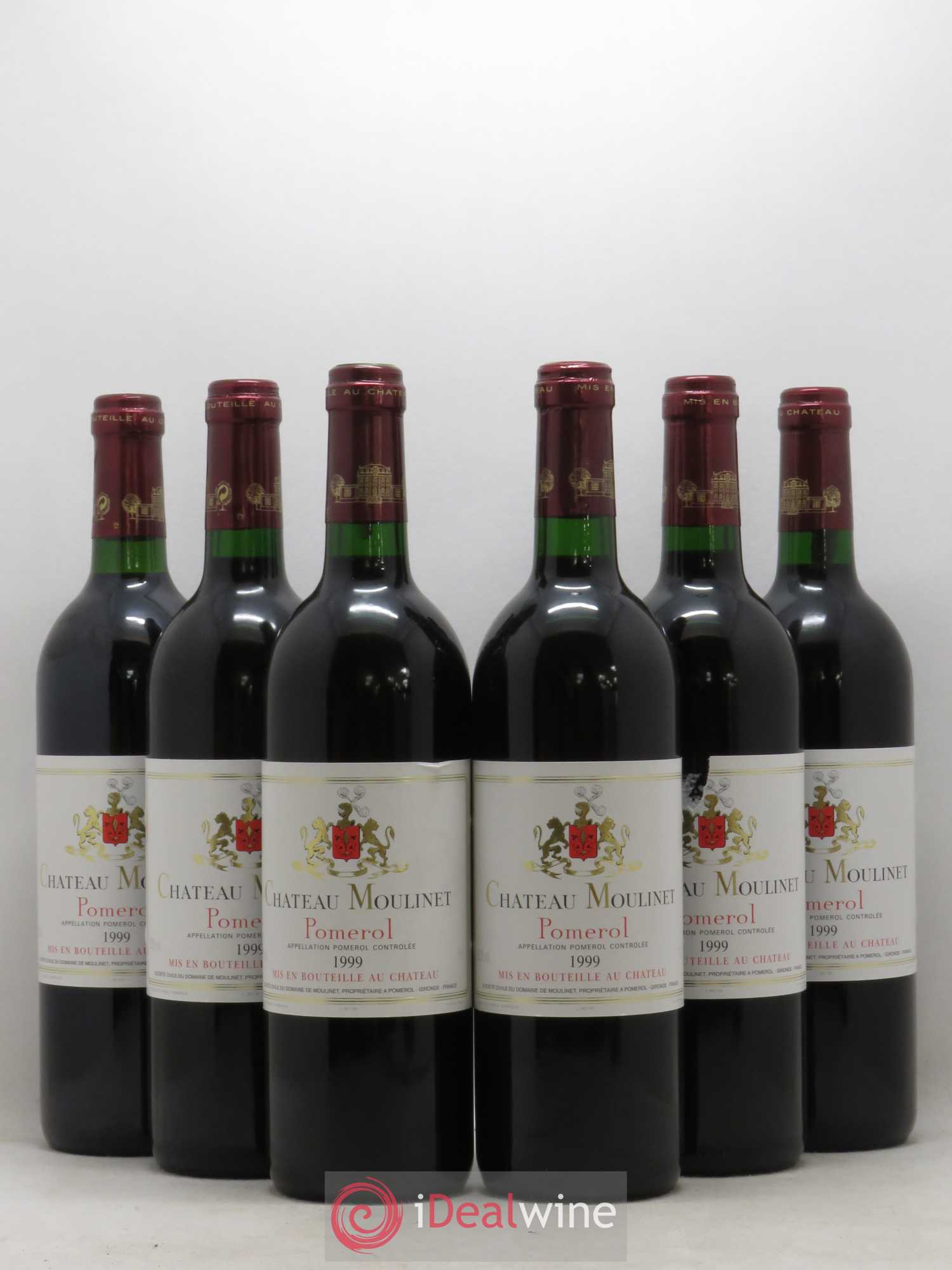 Château Moulinet 1999 - Lot de 6 bouteilles - 0