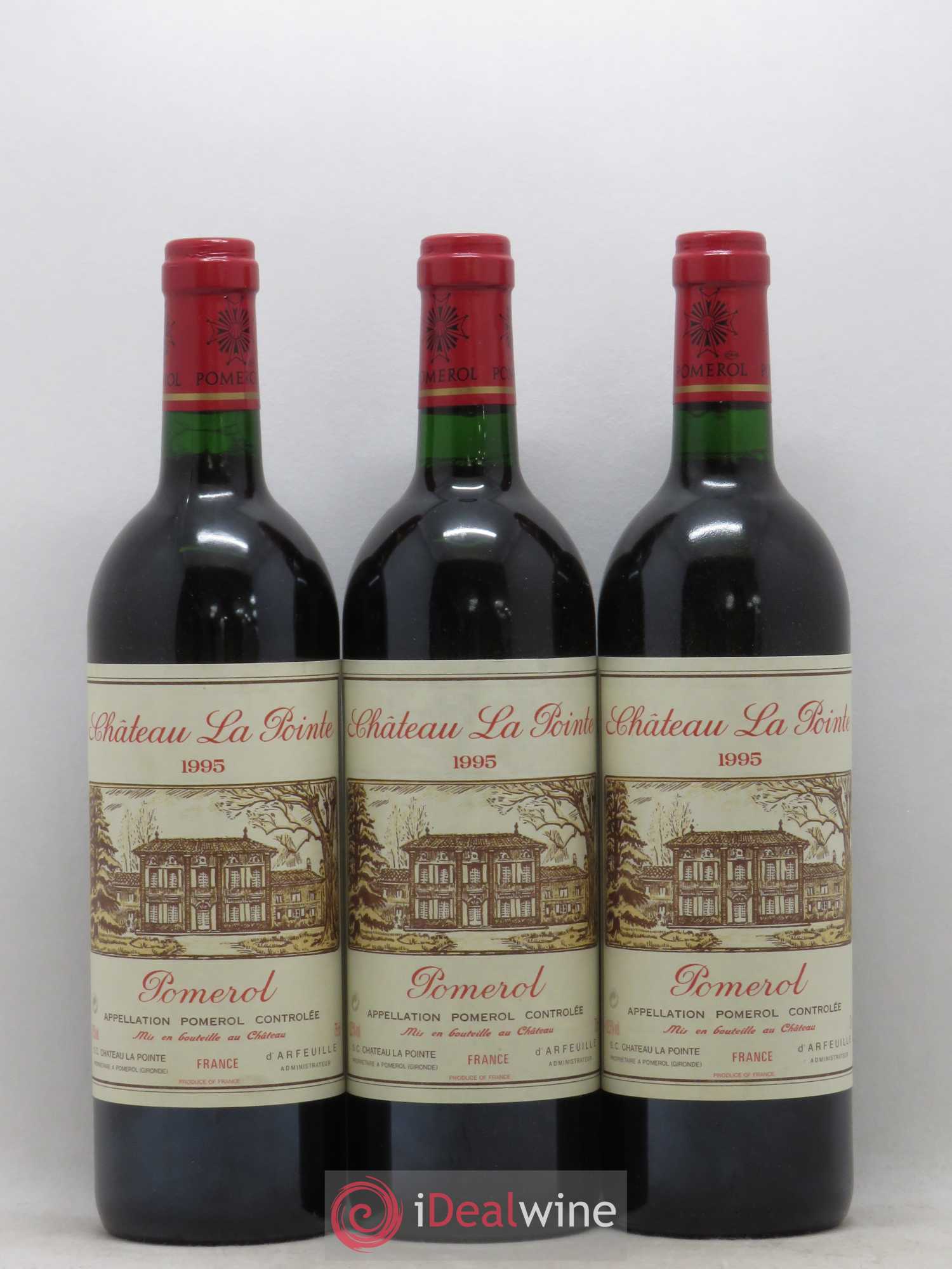 Château la Pointe 1995 - Lot de 6 bouteilles - 2