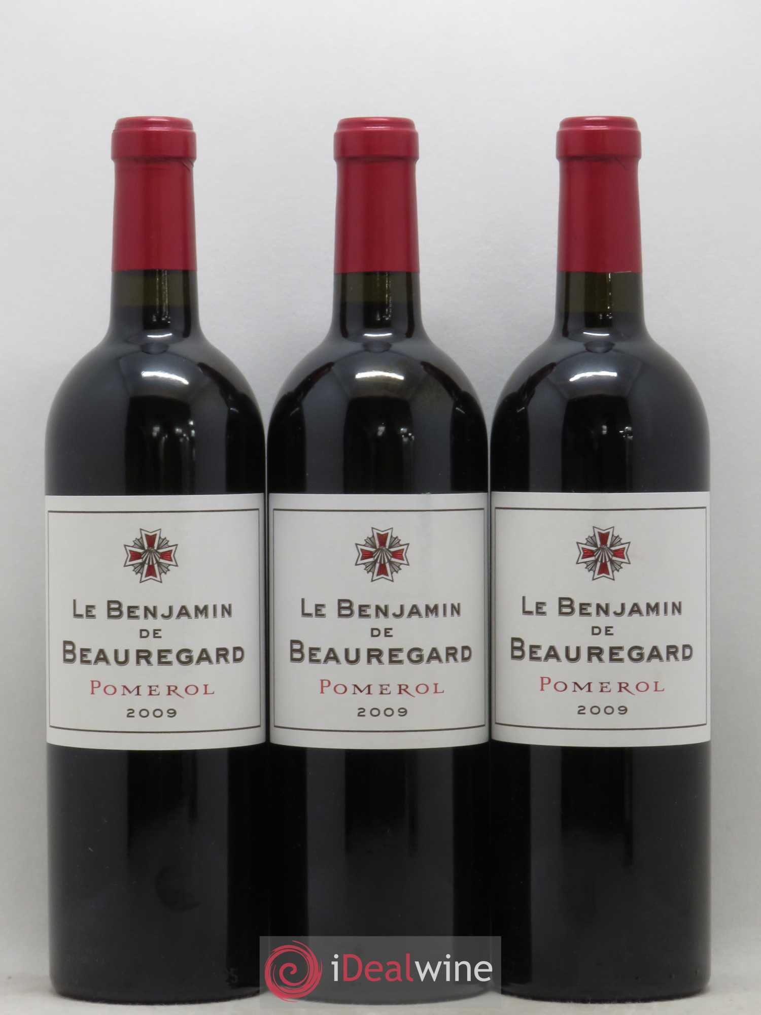 Pomerol Benjamin de Beauregard 2009 - Lot de 6 bouteilles - 1