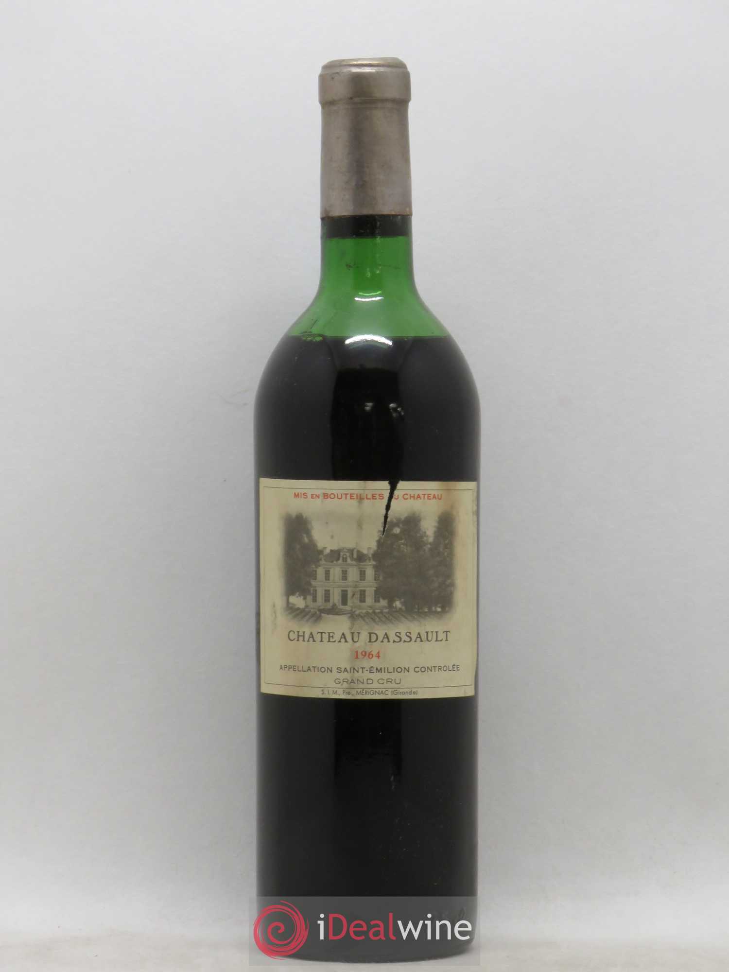 Château Dassault Grand Cru Classé 1964 - Lot de 1 bouteille - 0