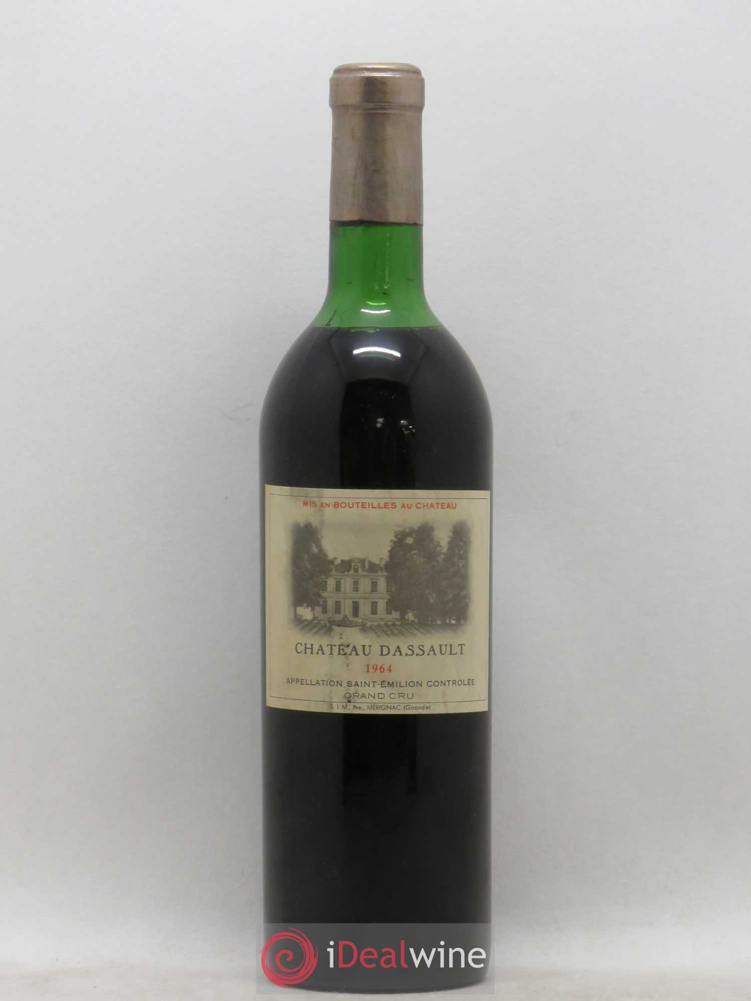 Château Dassault Grand Cru Classé 1964 - Lot de 1 bouteille - 0