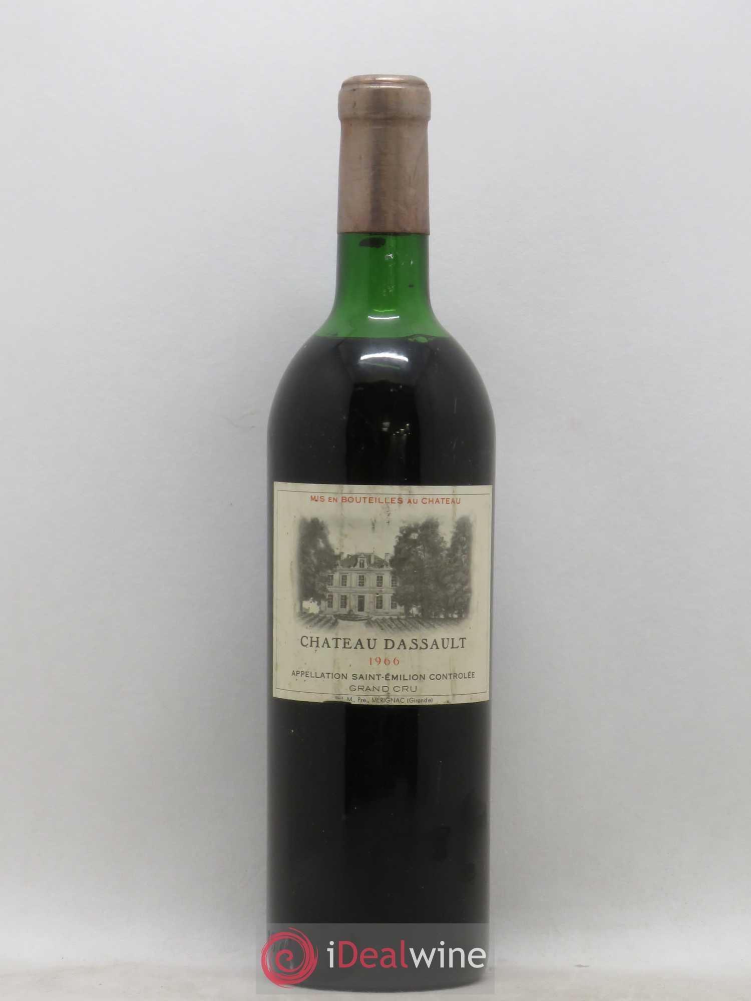 Château Dassault Grand Cru Classé 1966 - Lot de 1 bouteille - 0