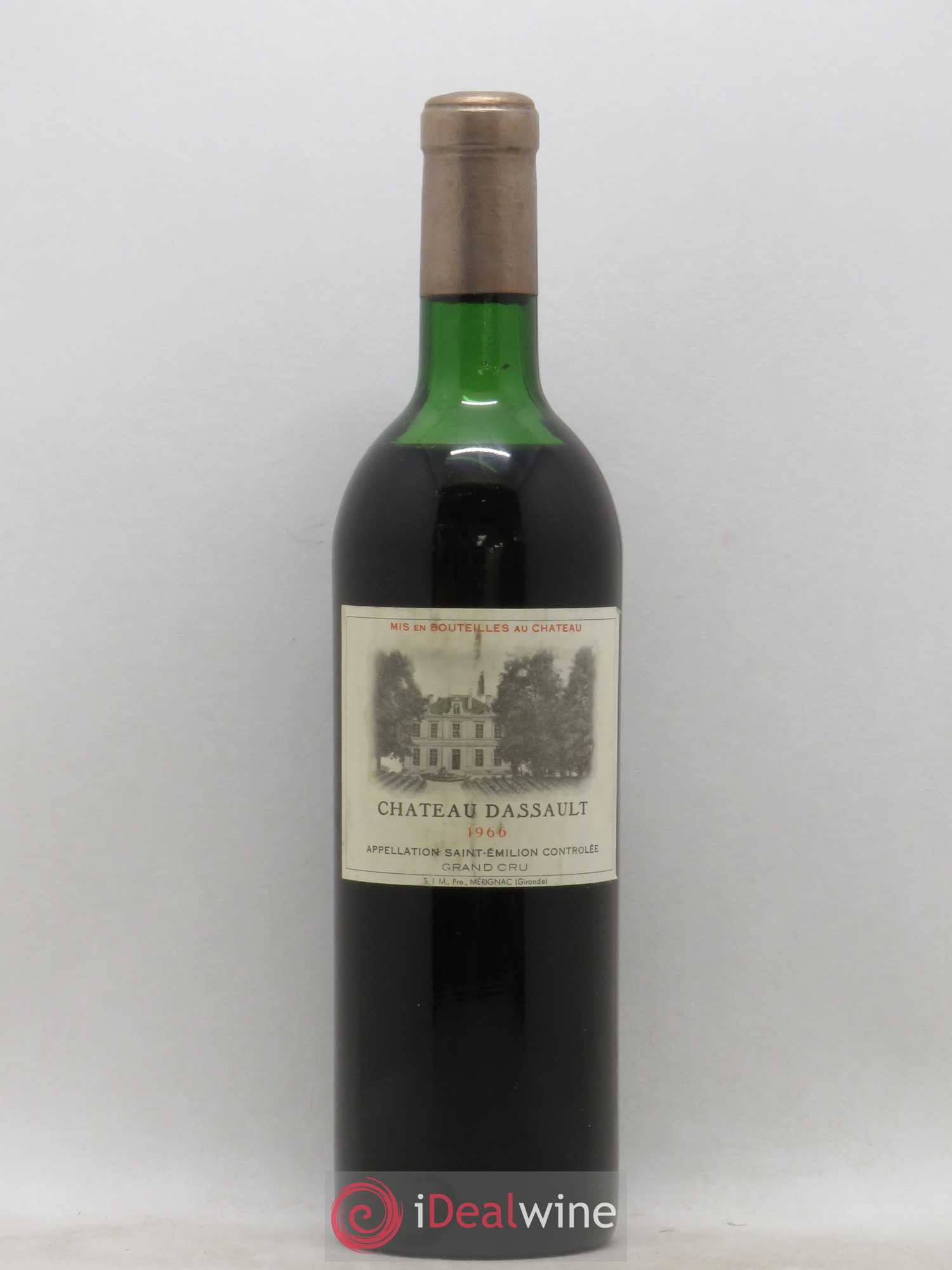 Château Dassault Grand Cru Classé 1966 - Lot de 1 bouteille - 0
