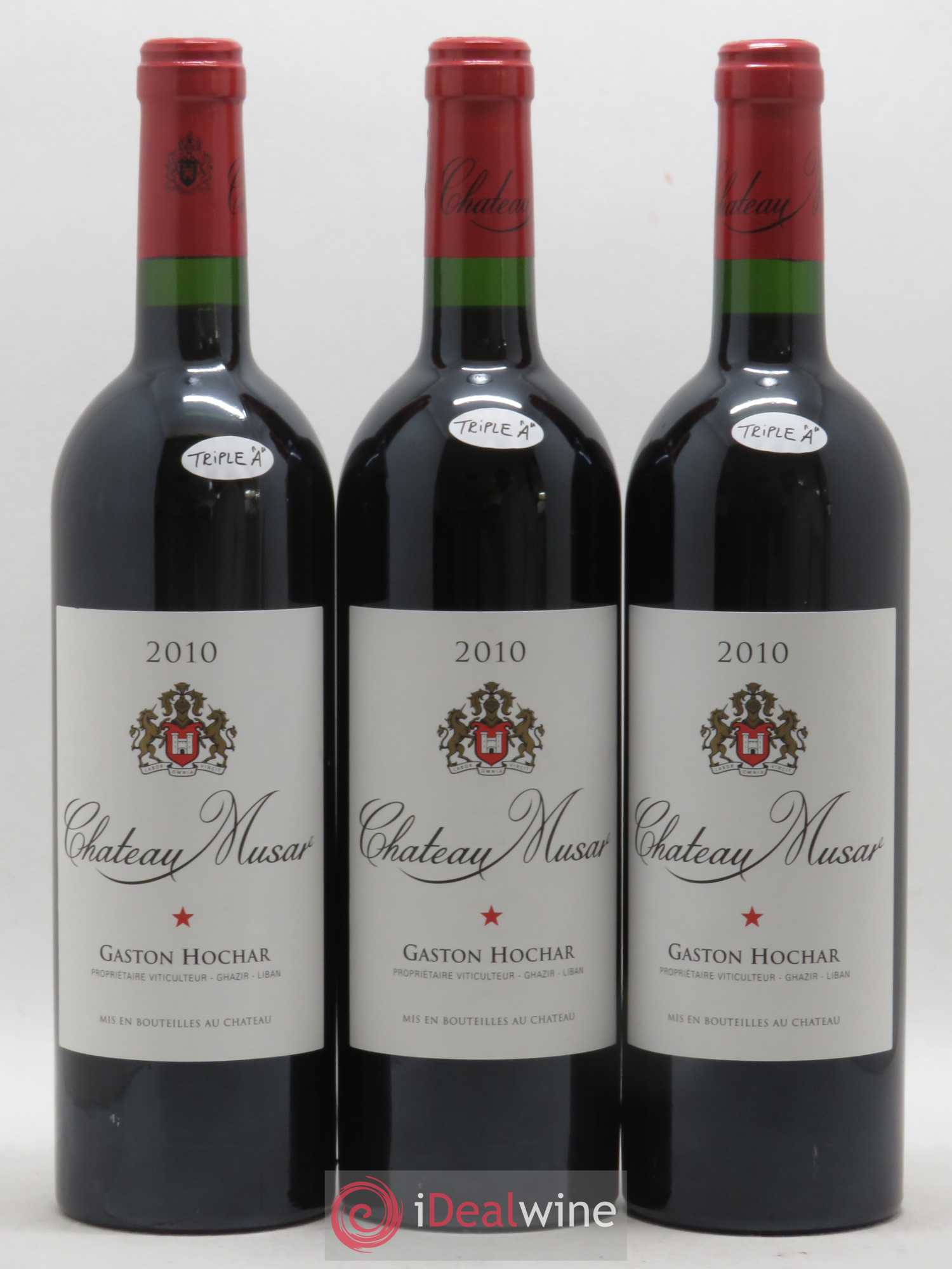 Château Musar Serge Hochar 2010 - Lot de 6 bouteilles - 2