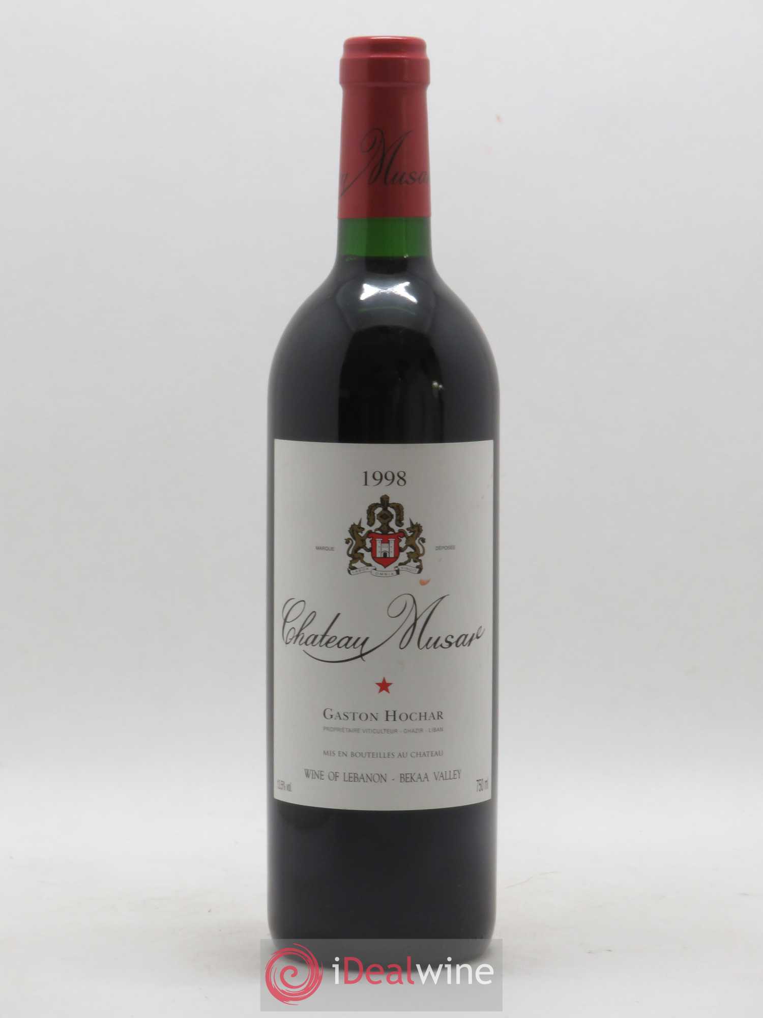 Château Musar Serge Hochar 1998 - Lot de 1 bouteille - 0