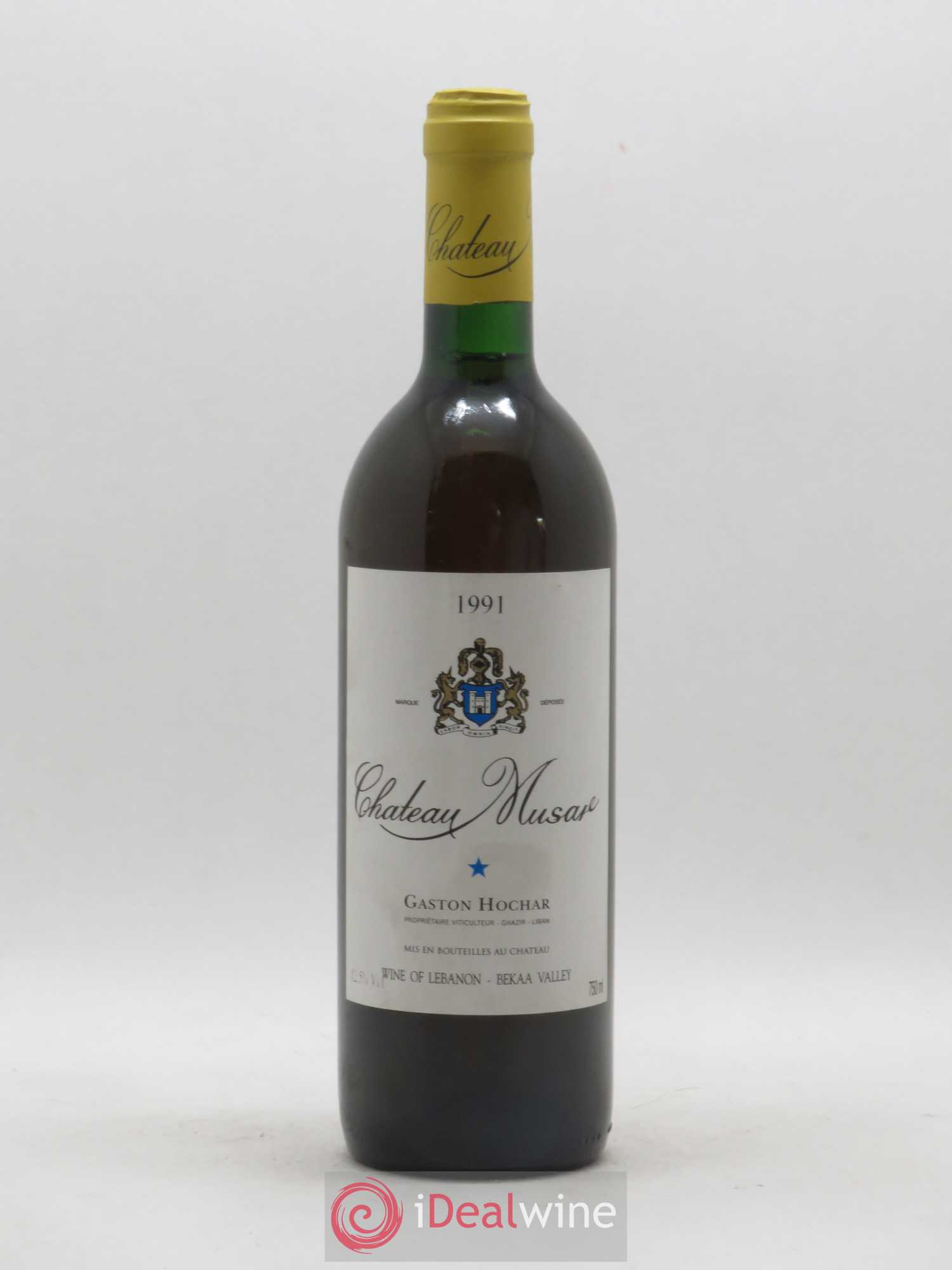 Château Musar Serge Hochar 1991 - Lot de 1 bouteille - 0