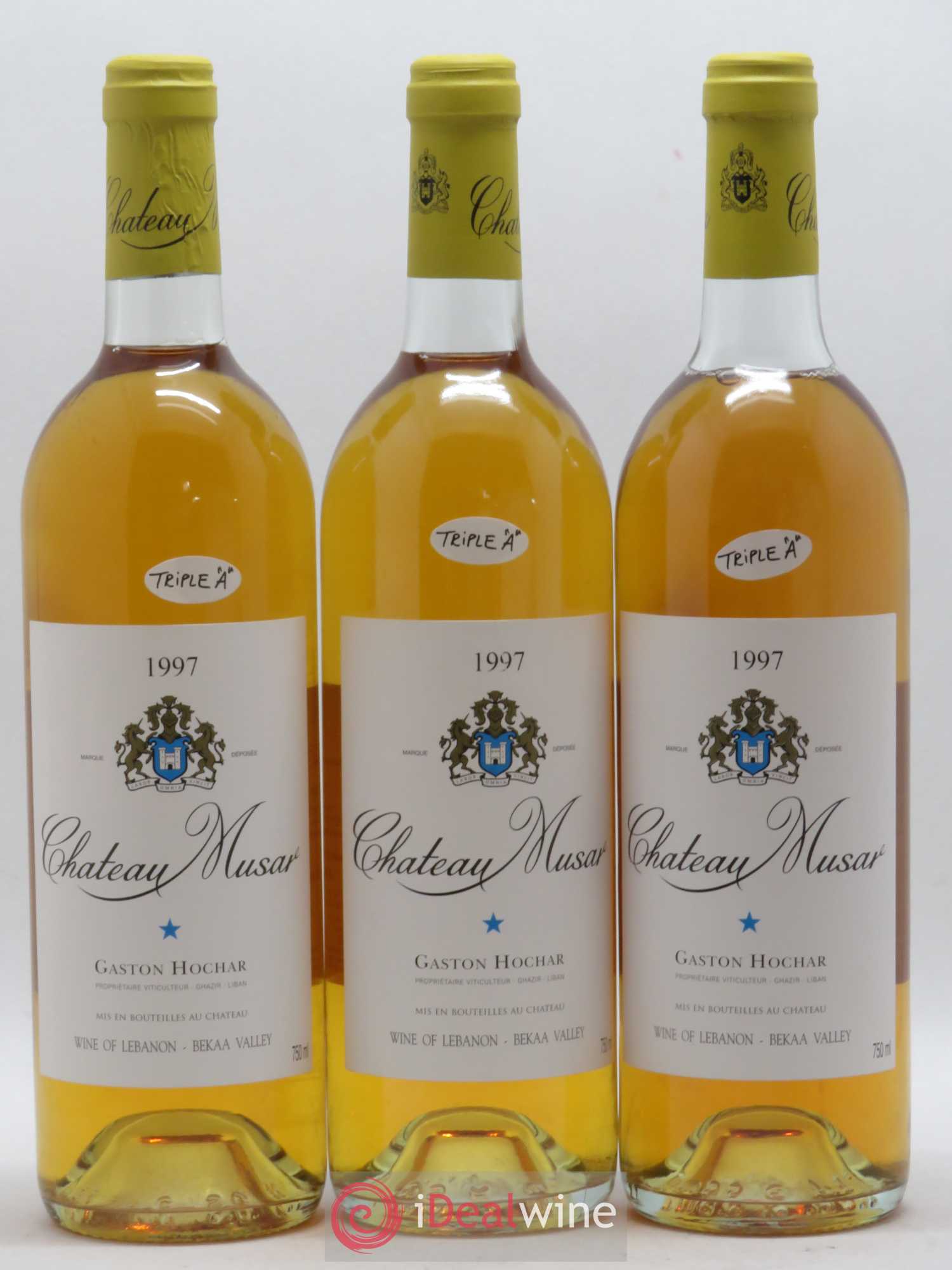 Château Musar Serge Hochar 1997 - Lot de 6 bouteilles - 2
