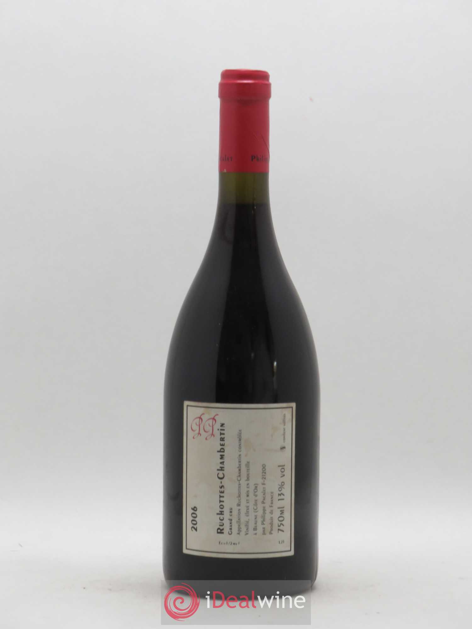 Ruchottes-Chambertin Grand Cru Philippe Pacalet 2006 - Lot de 1 bouteille - 1