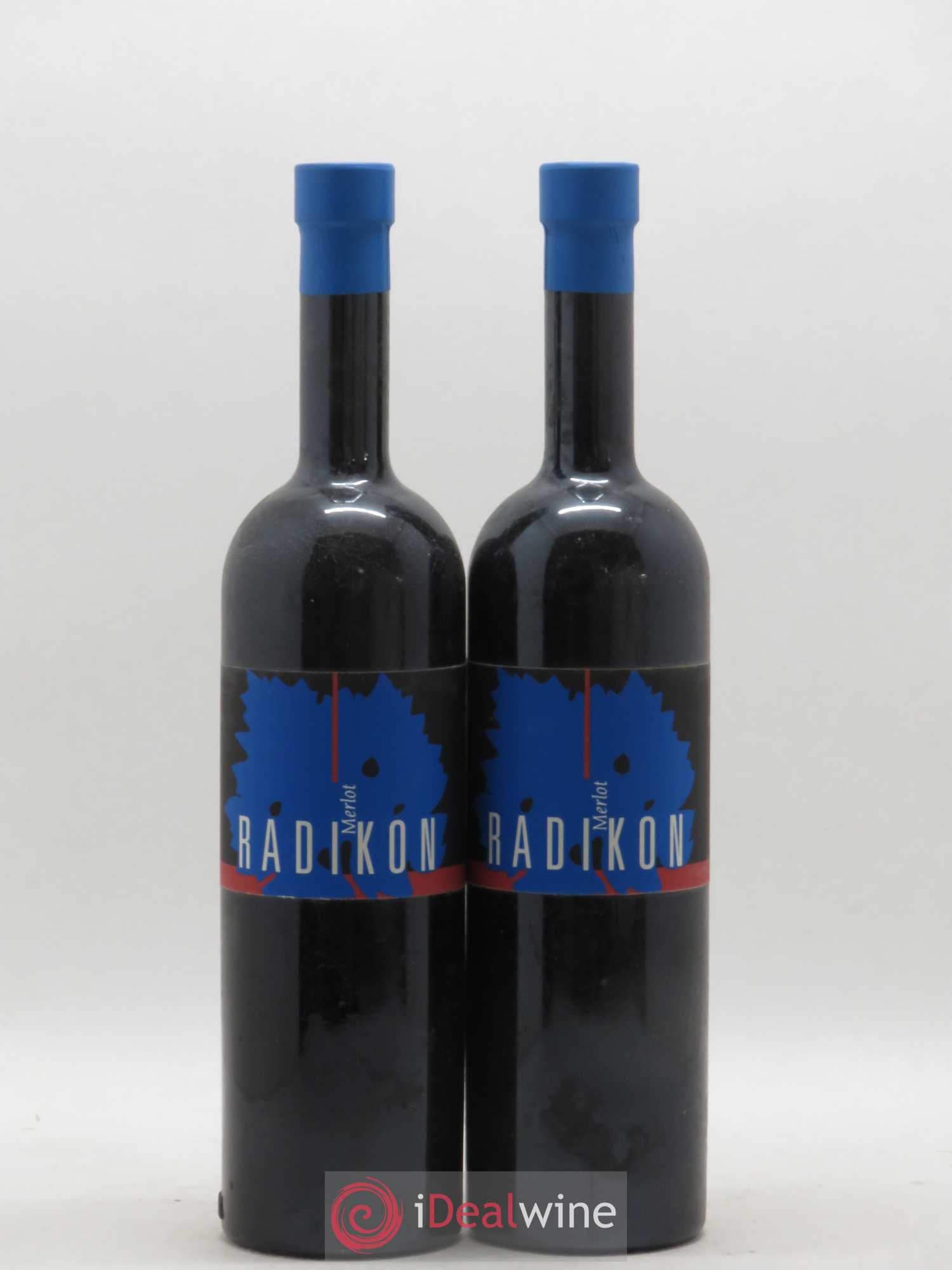 IGT Venezia Giulia Merlot Radikon 50cl 1999 - Lot de 2 bouteilles - 0